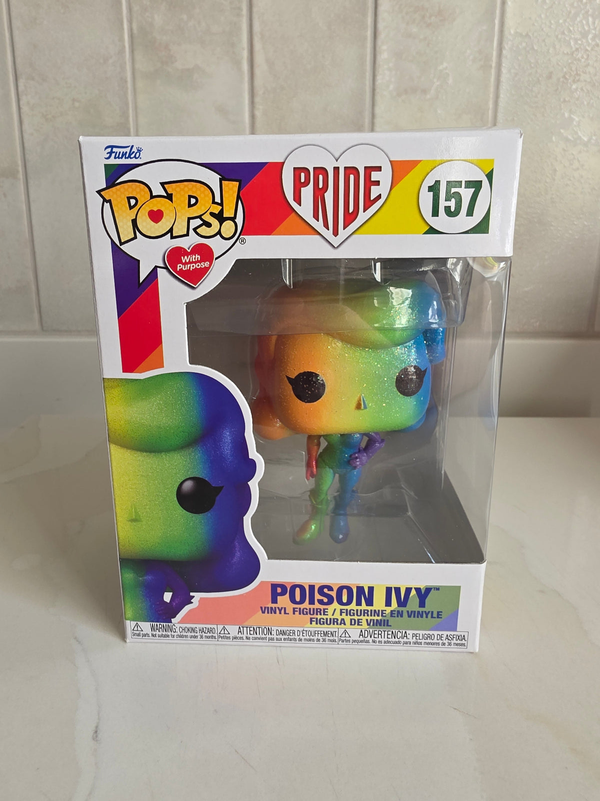 Funko Pop! Pride Poison Ivy 157 (pre-owned) - Frog Vault Collectables