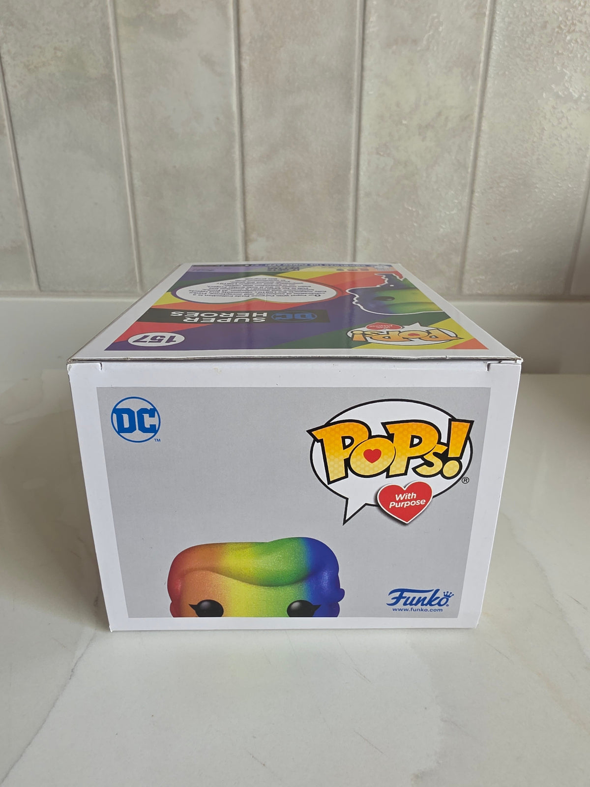 Funko Pop! Pride Poison Ivy 157 (pre-owned) - Frog Vault Collectables