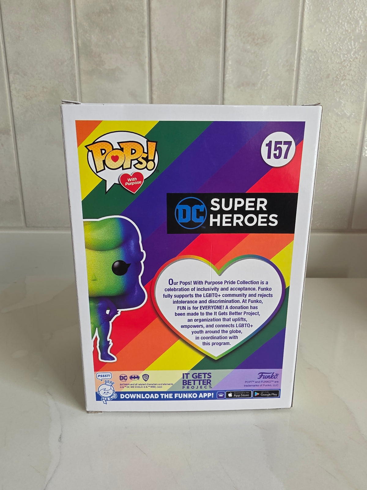 Funko Pop! Pride Poison Ivy 157 (pre-owned) - Frog Vault Collectables