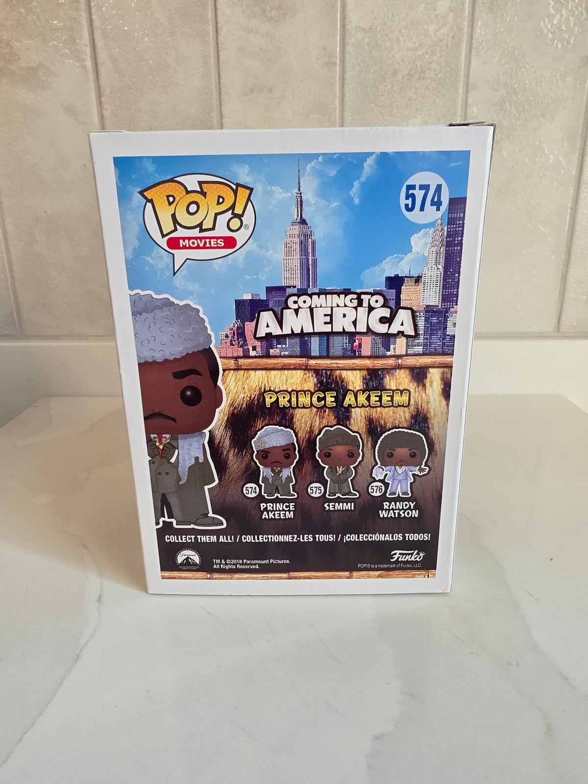 Funko Pop! Prince Akeem 574 (pre-owned) - Frog Vault Collectables