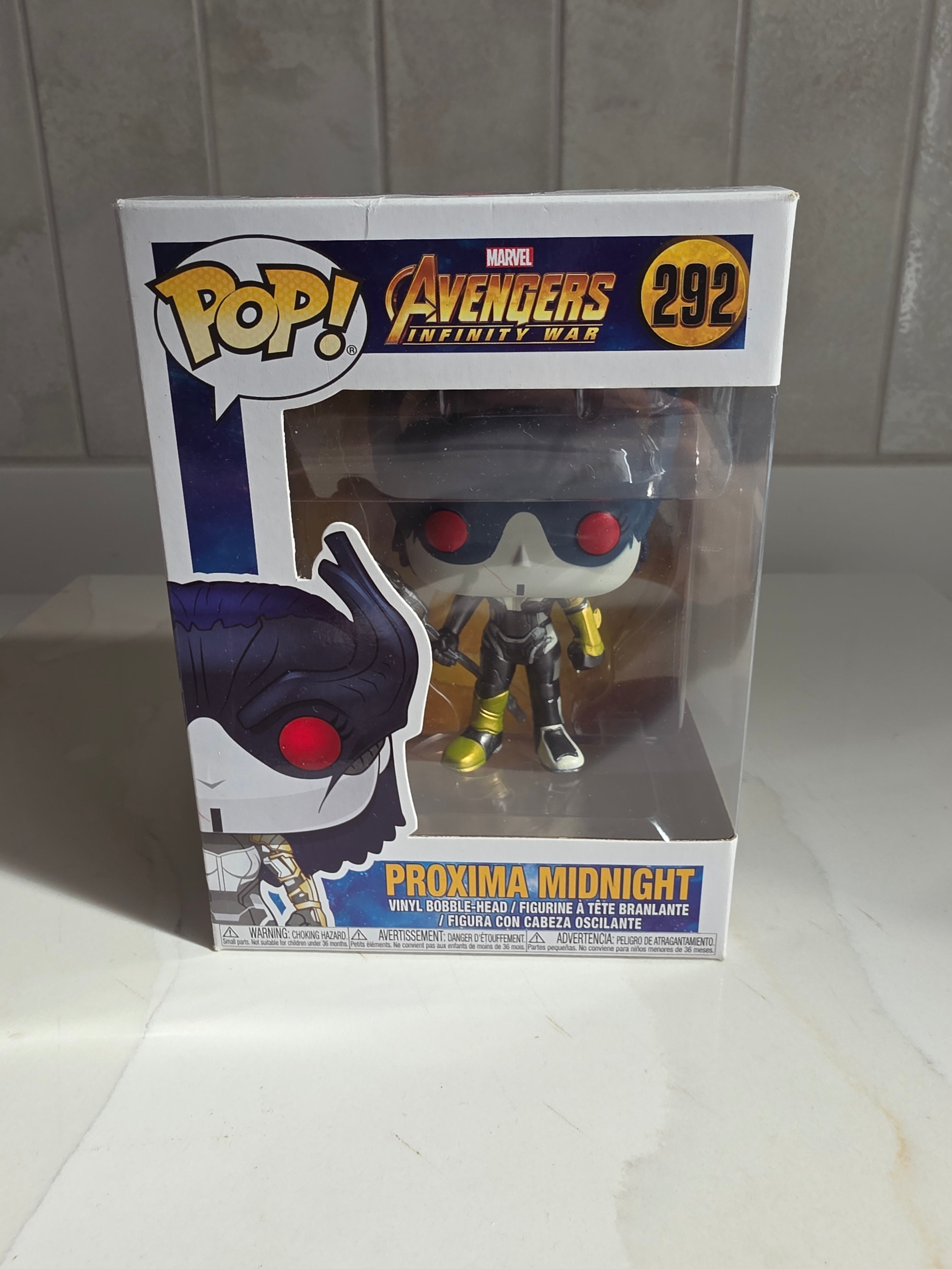 Funko Pop! Proxima Midnight 292 (pre-owned) - Frog Vault Collectables