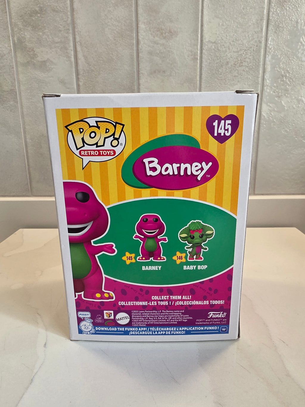 Funko Pop! Retro Toys Barney 145 (pre-owned) - Frog Vault Collectables