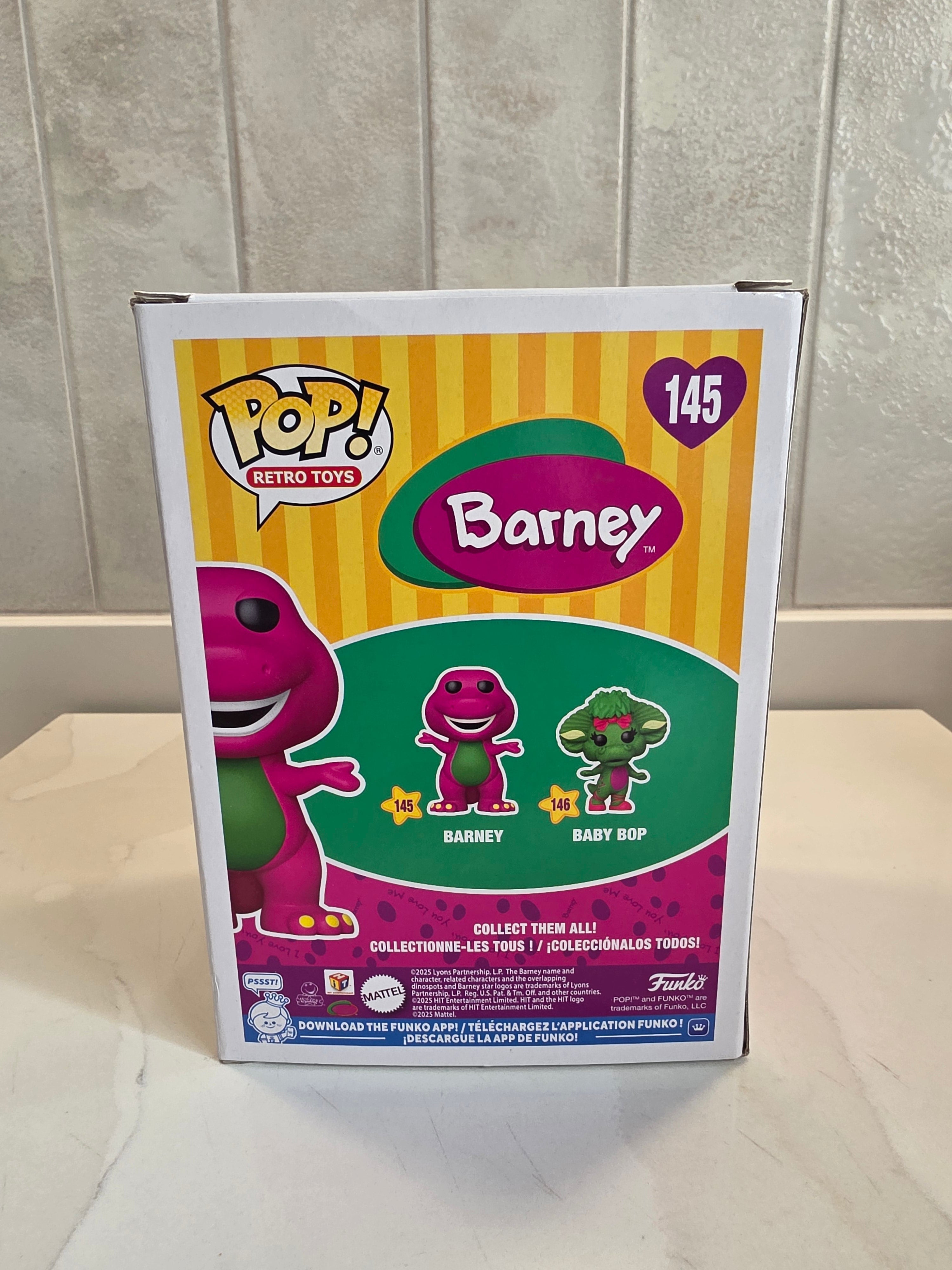 Funko Pop! Retro Toys Barney 145 (pre-owned) - Frog Vault Collectables