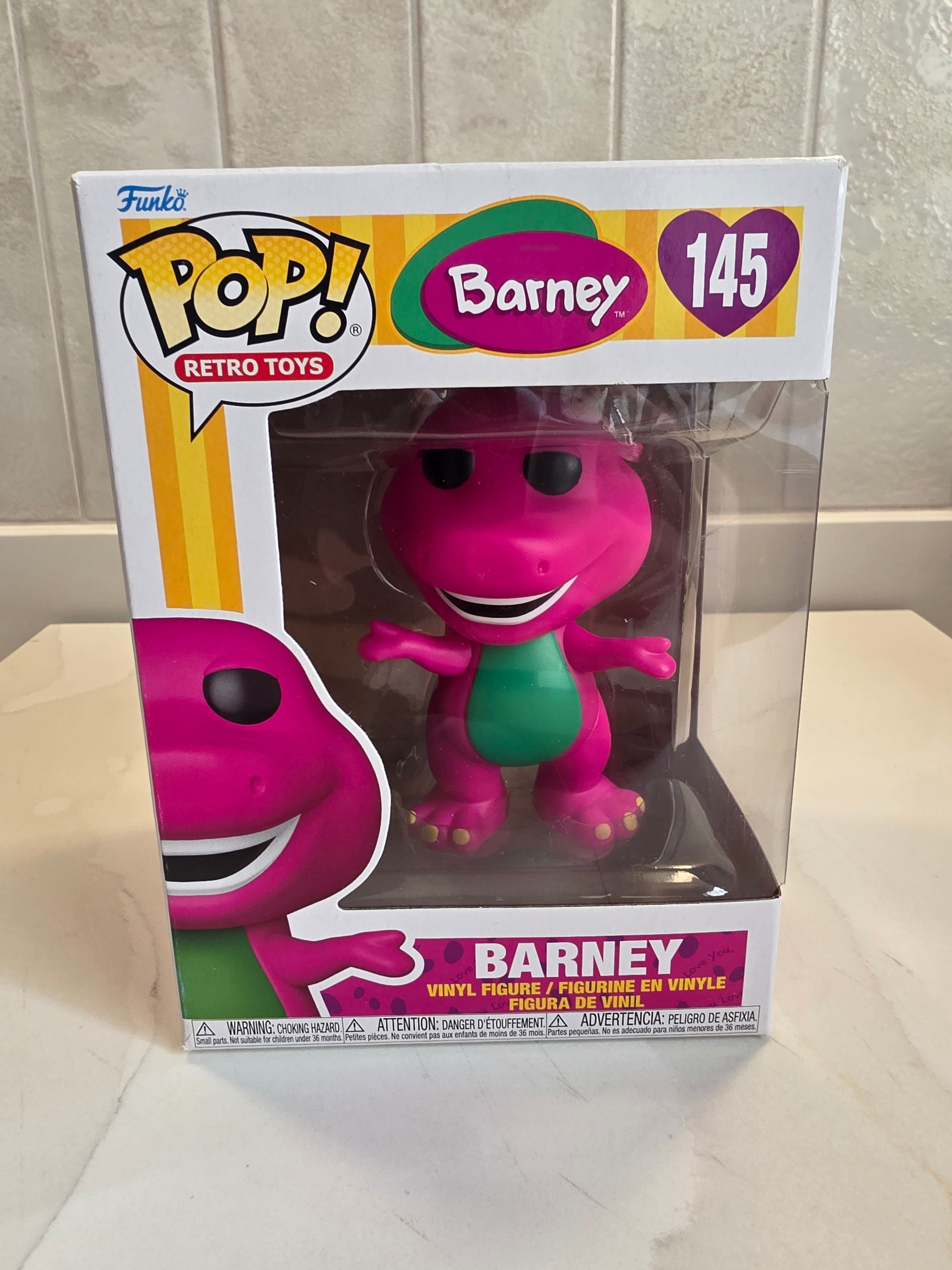Funko Pop! Retro Toys Barney 145 (pre-owned) - Frog Vault Collectables