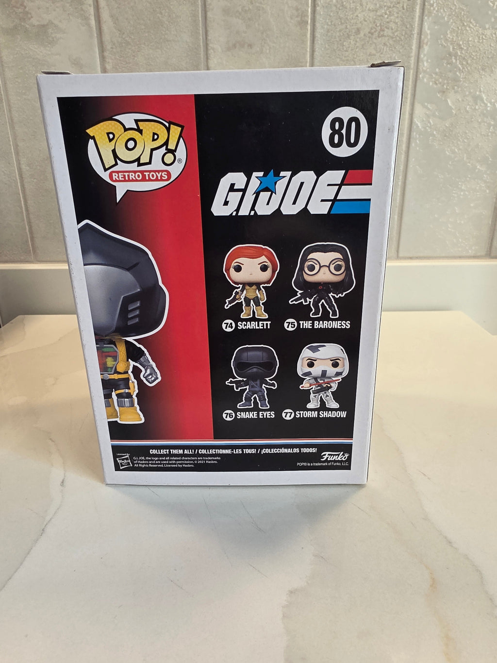 Funko Pop! Retro Toys Cobra B.A.T. 80 (pre-owned) - Frog Vault Collectables