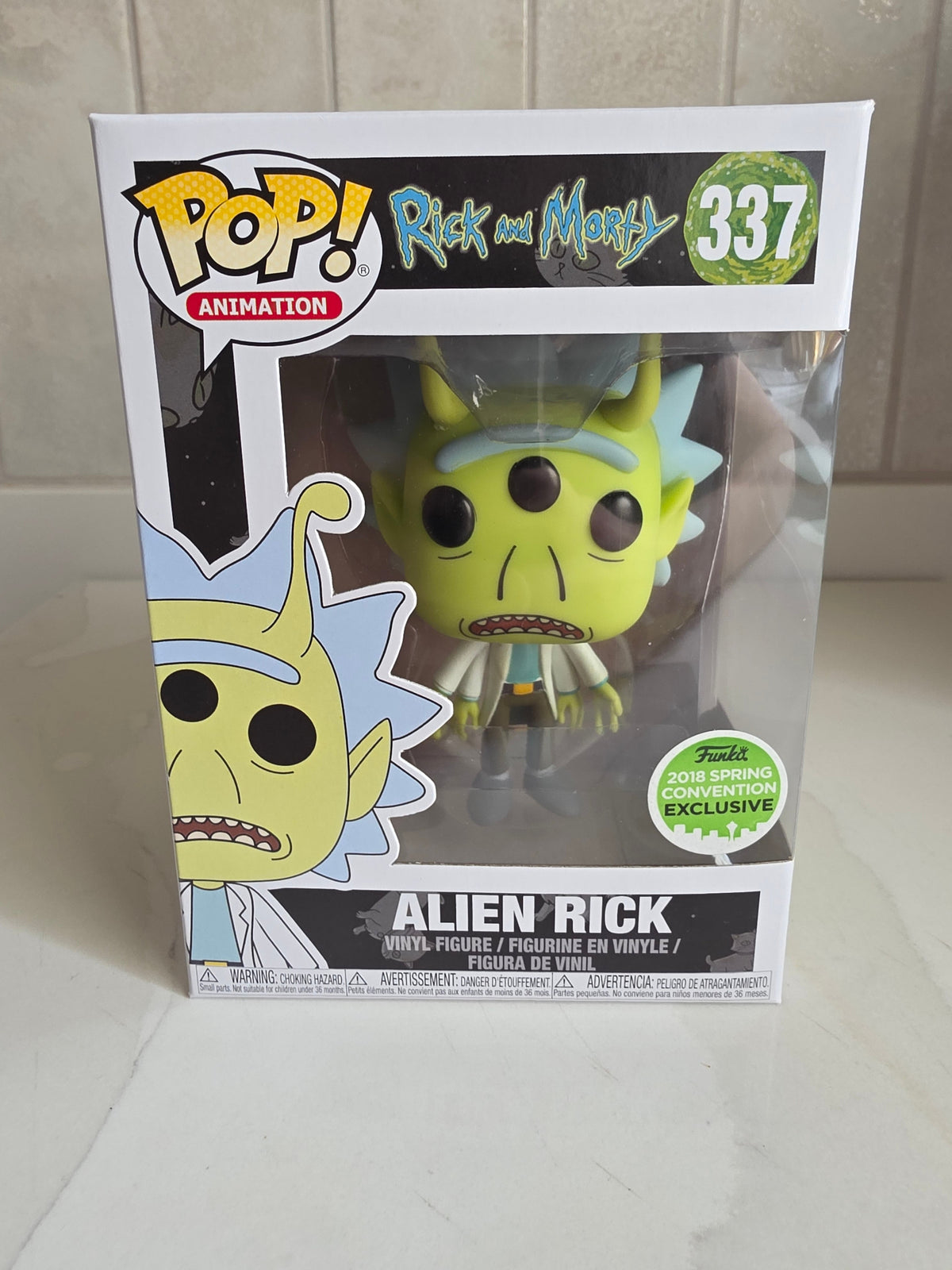 Funko Pop! Rick and Morty Alien Rick 337 (pre-owned) - Frog Vault Collectables