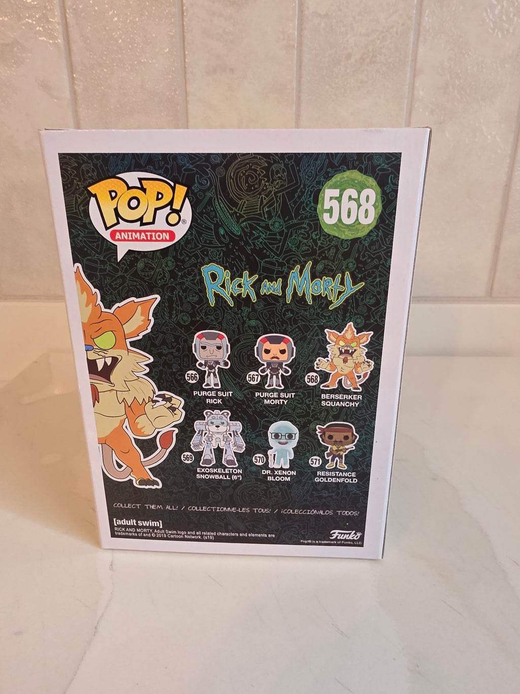 Funko Pop! Rick and Morty Beserker Squanchy 568 (pre-owned) - Frog Vault Collectables