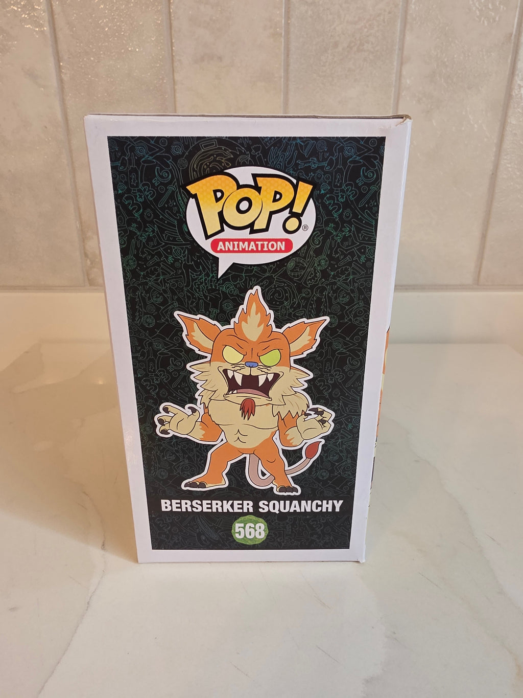 Funko Pop! Rick and Morty Beserker Squanchy 568 (pre-owned) - Frog Vault Collectables