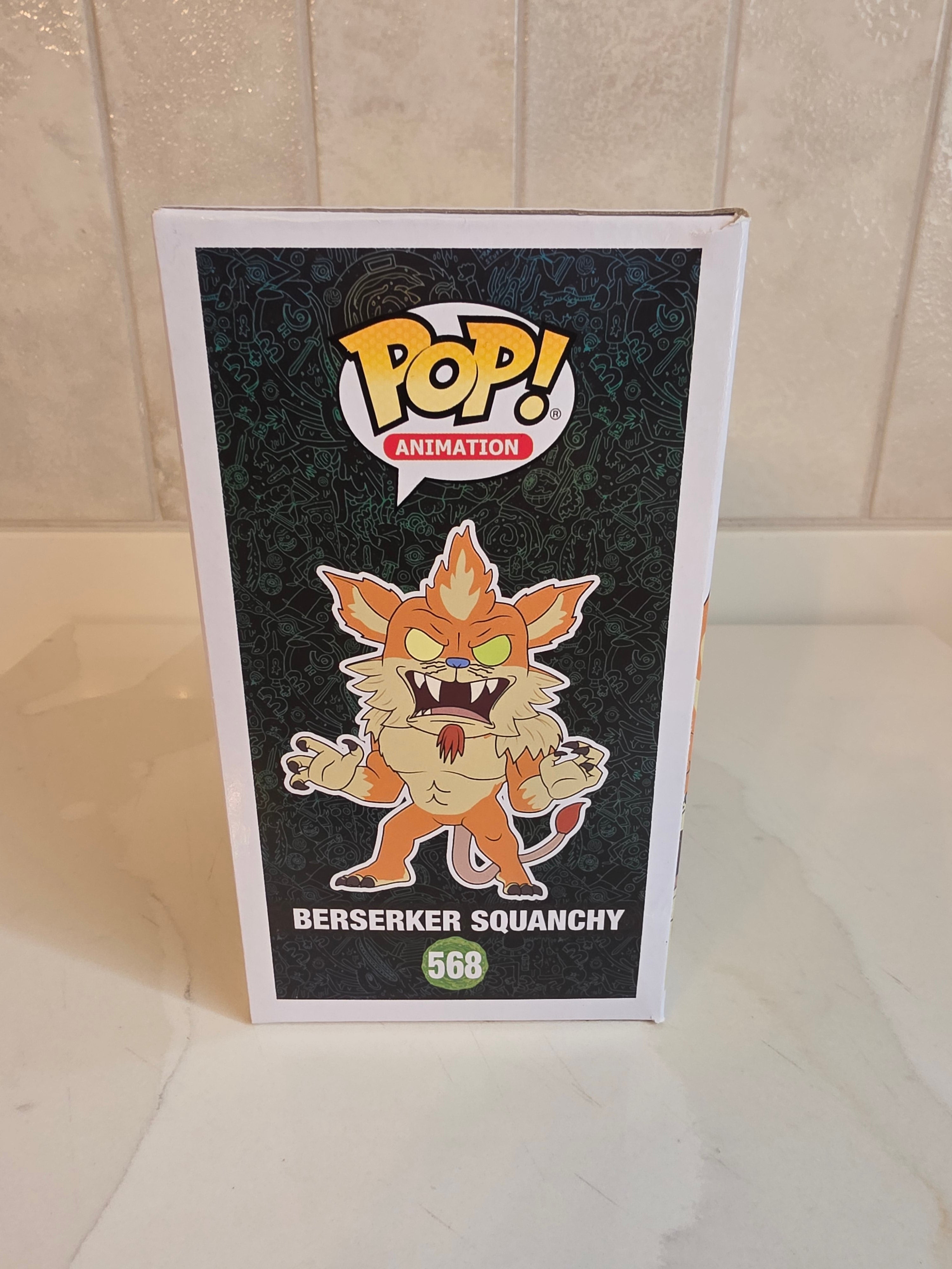 Funko Pop! Rick and Morty Beserker Squanchy 568 (pre-owned) - Frog Vault Collectables