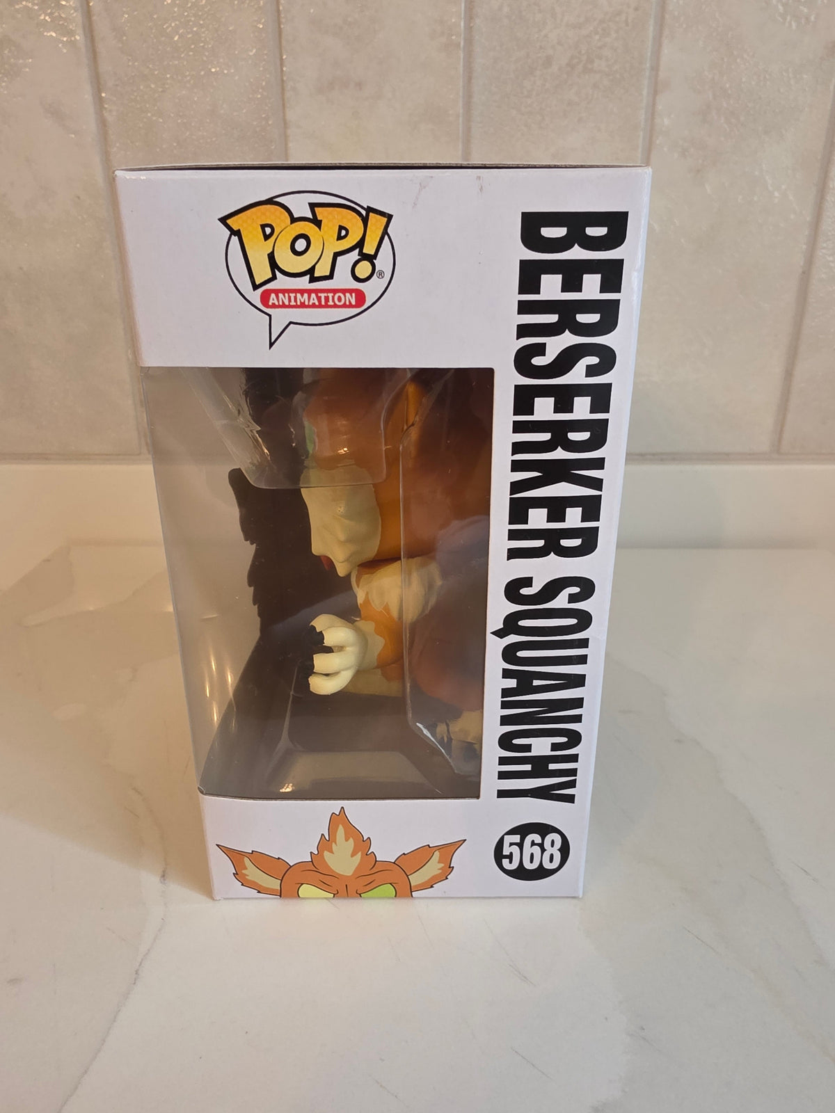 Funko Pop! Rick and Morty Beserker Squanchy 568 (pre-owned) - Frog Vault Collectables