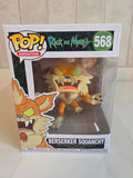 Funko Pop! Rick and Morty Beserker Squanchy 568 (pre-owned) - Frog Vault Collectables