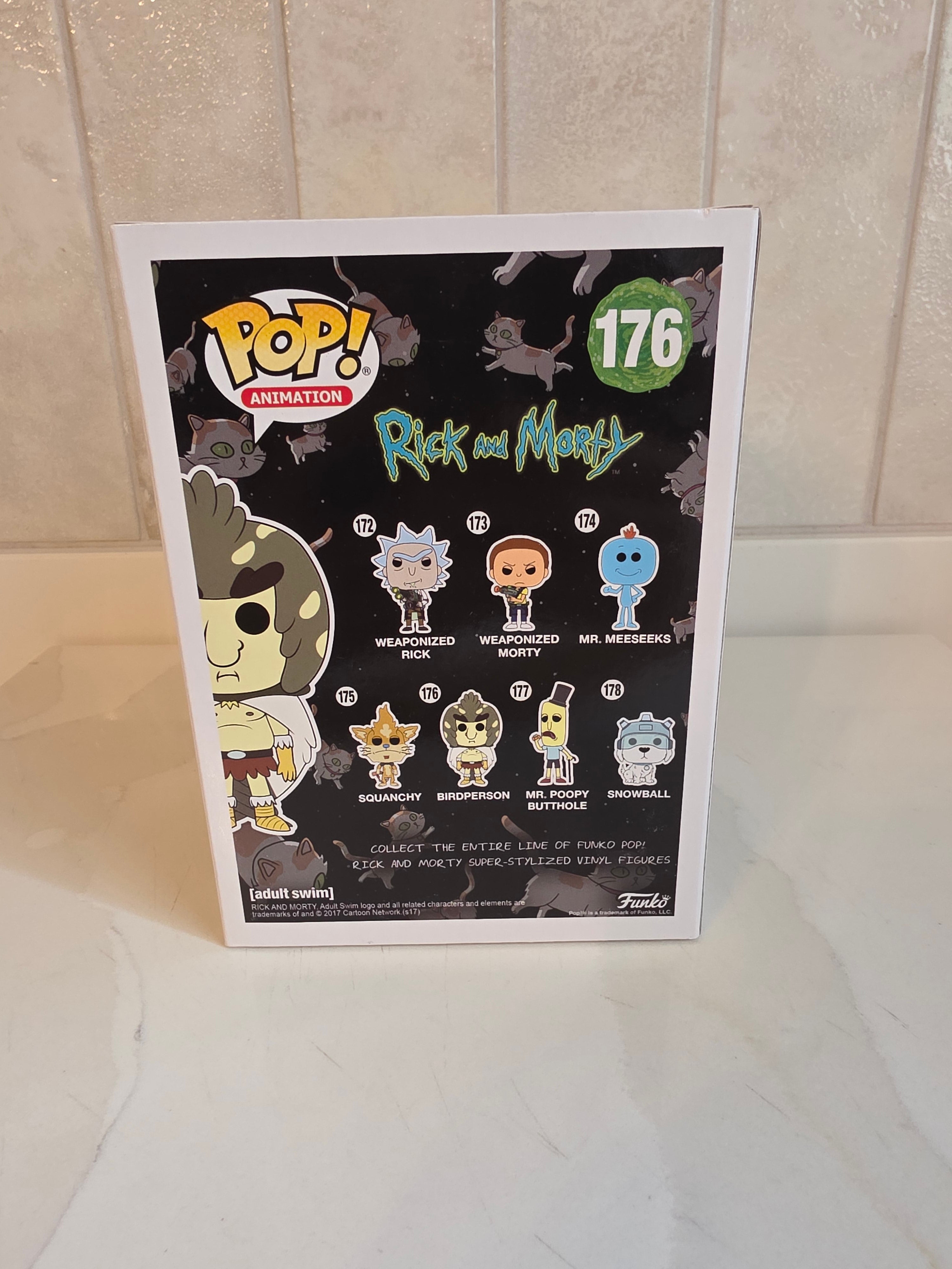 Funko Pop! Rick and Morty Birdperson 176 (pre-owned) - Frog Vault Collectables