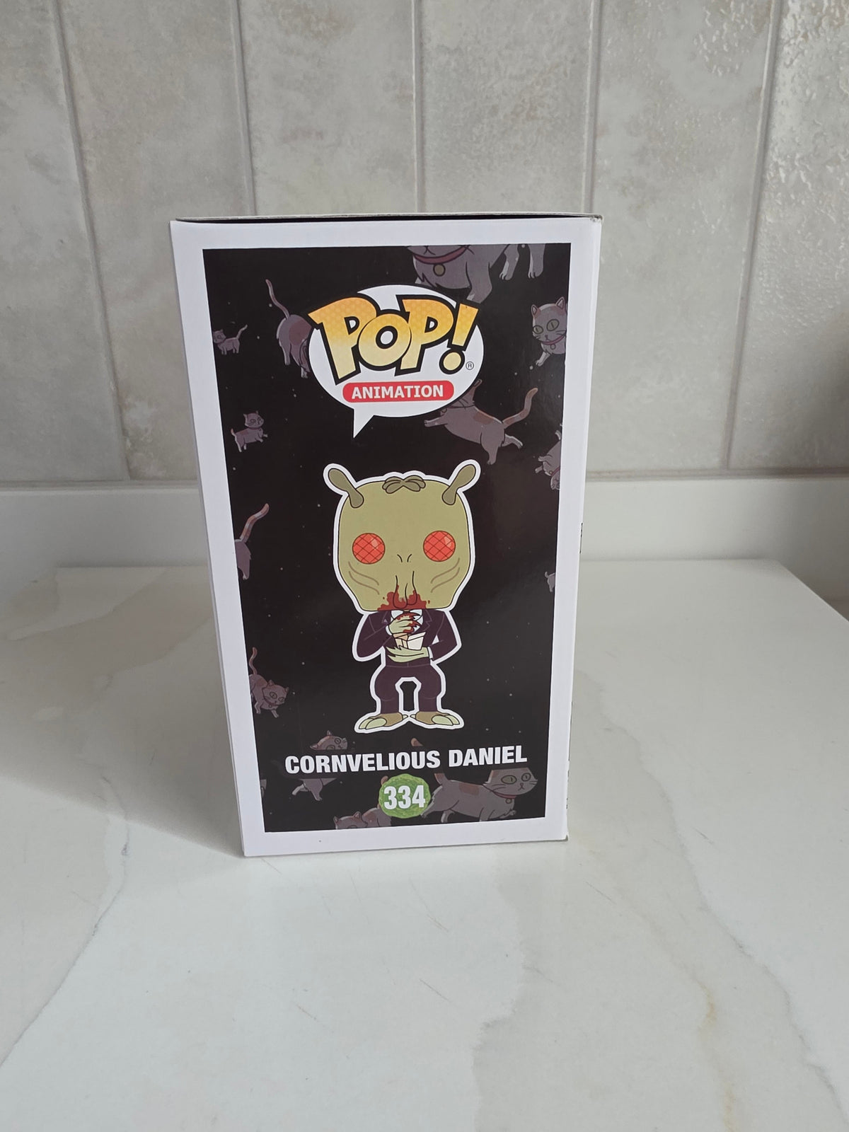 Funko Pop! Rick and Morty Cornvelious Daniel 334 (pre-owned) - Frog Vault Collectables