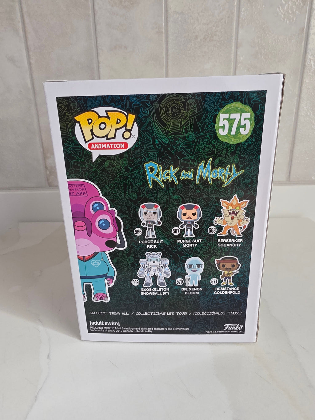 Funko Pop! Rick and Morty Glootie 575 (pre-owned) - Frog Vault Collectables