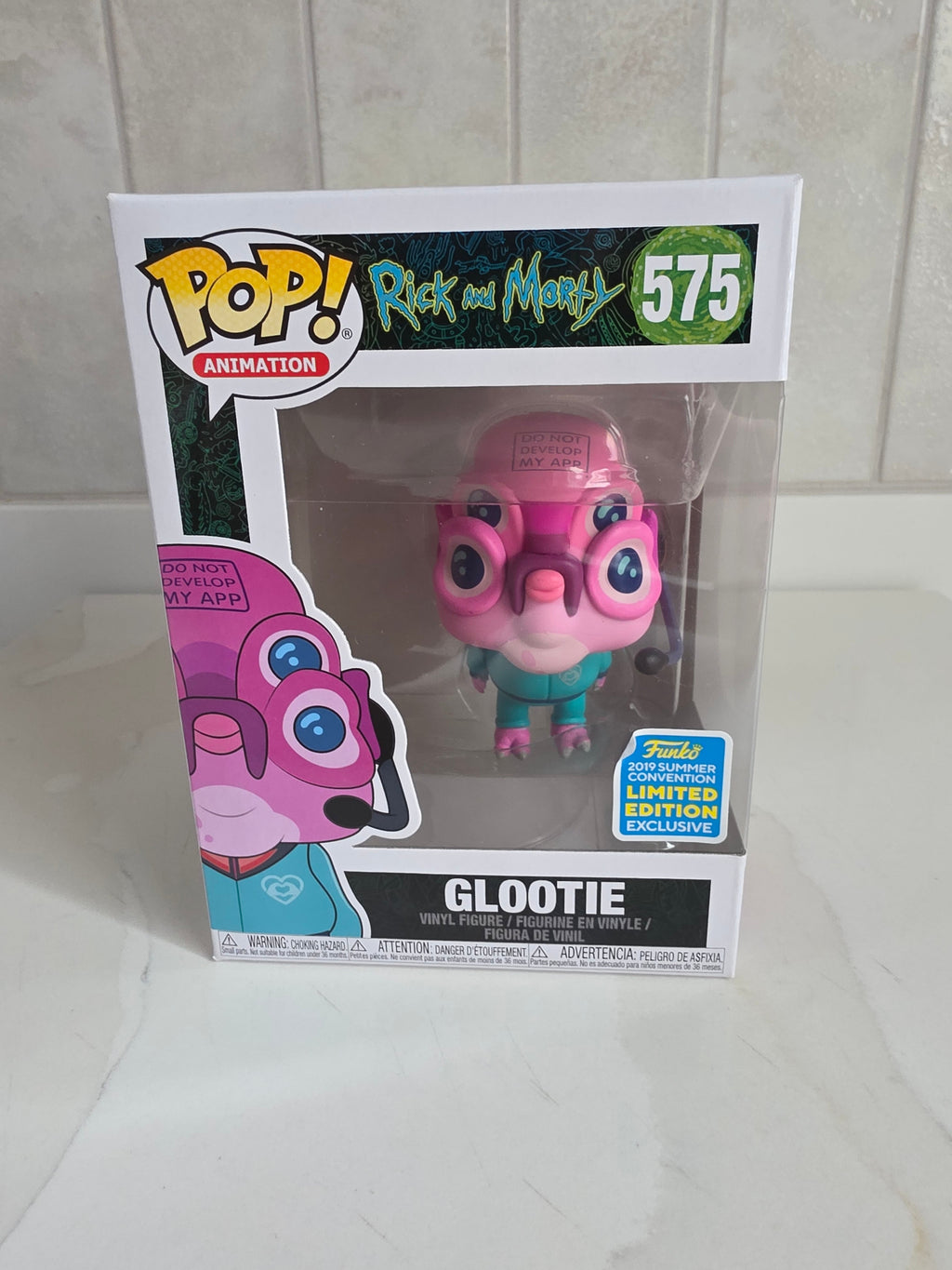 Funko Pop! Rick and Morty Glootie 575 (pre-owned) - Frog Vault Collectables