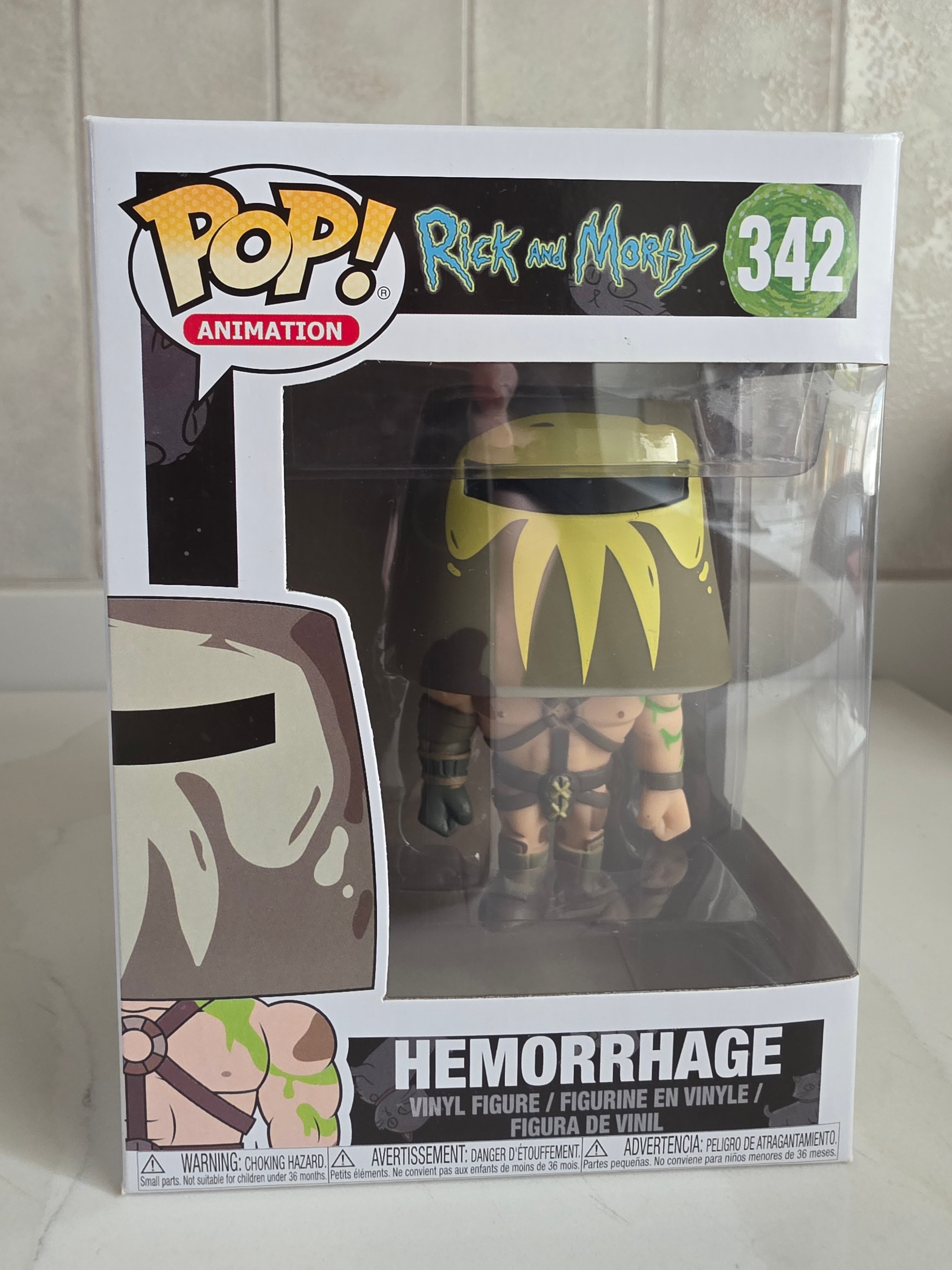 Funko Pop! Rick and Morty Hemorrhage 342 (pre-owned) - Frog Vault Collectables
