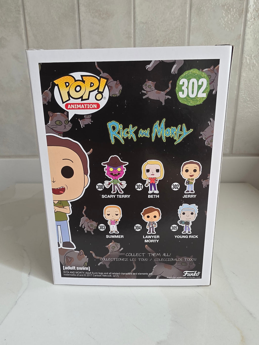Funko Pop! Rick and Morty Jerry 302 (pre-owned) - Frog Vault Collectables