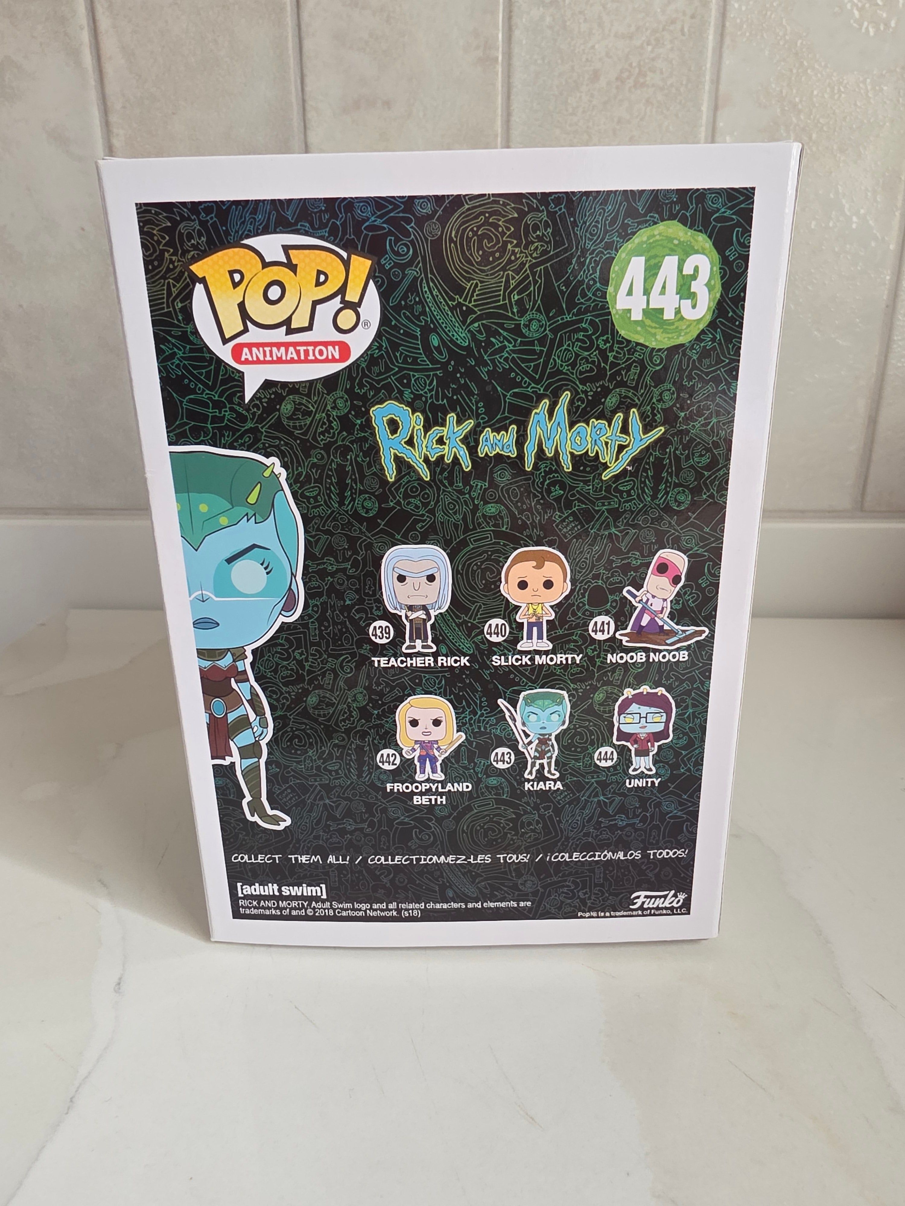 Funko Pop! Rick and Morty Kiara 443 (pre-owned) - Frog Vault Collectables