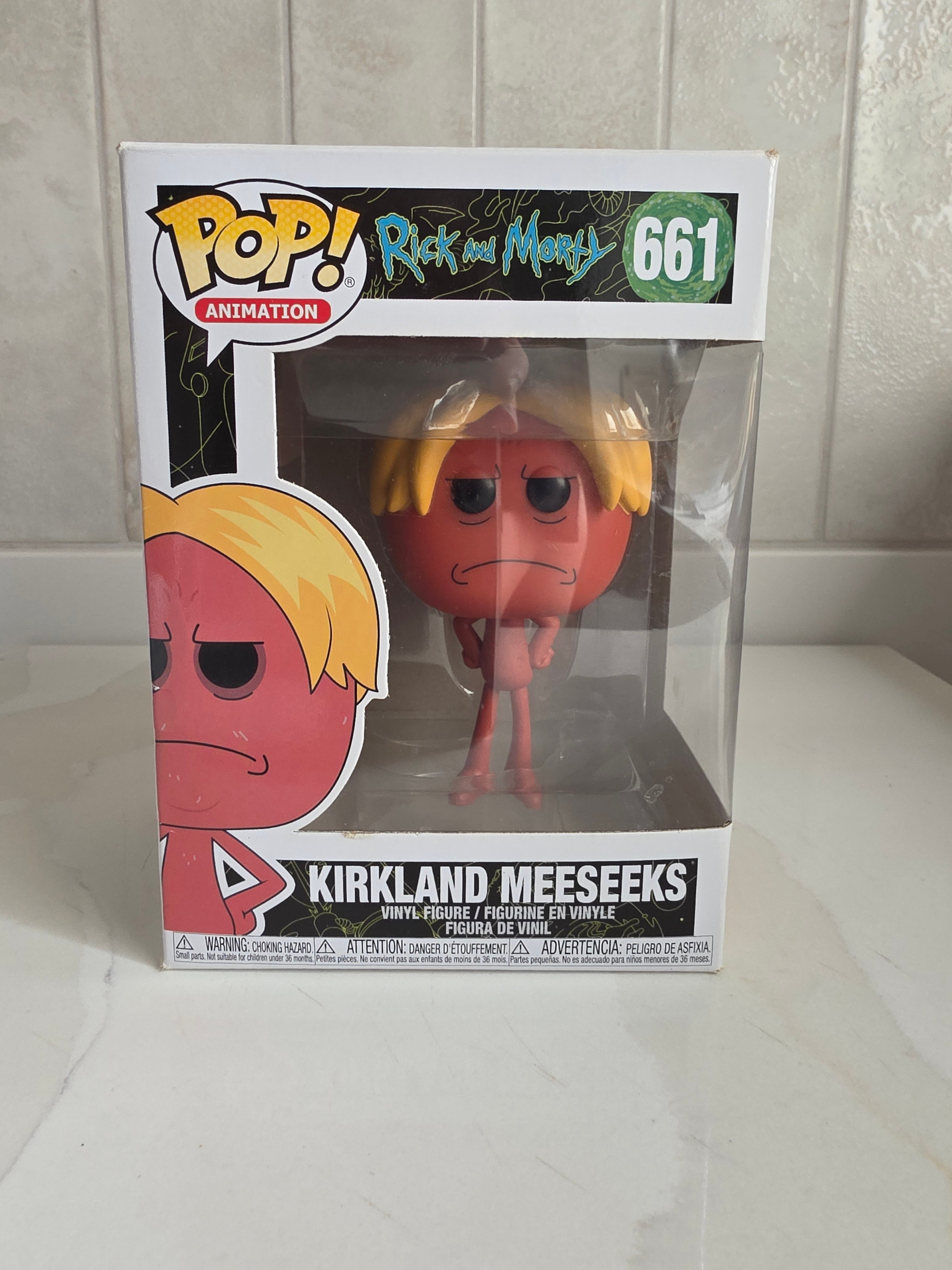 Funko Pop! Rick and Morty Kirkland Meeseeks 661 (pre-owned) - Frog Vault Collectables
