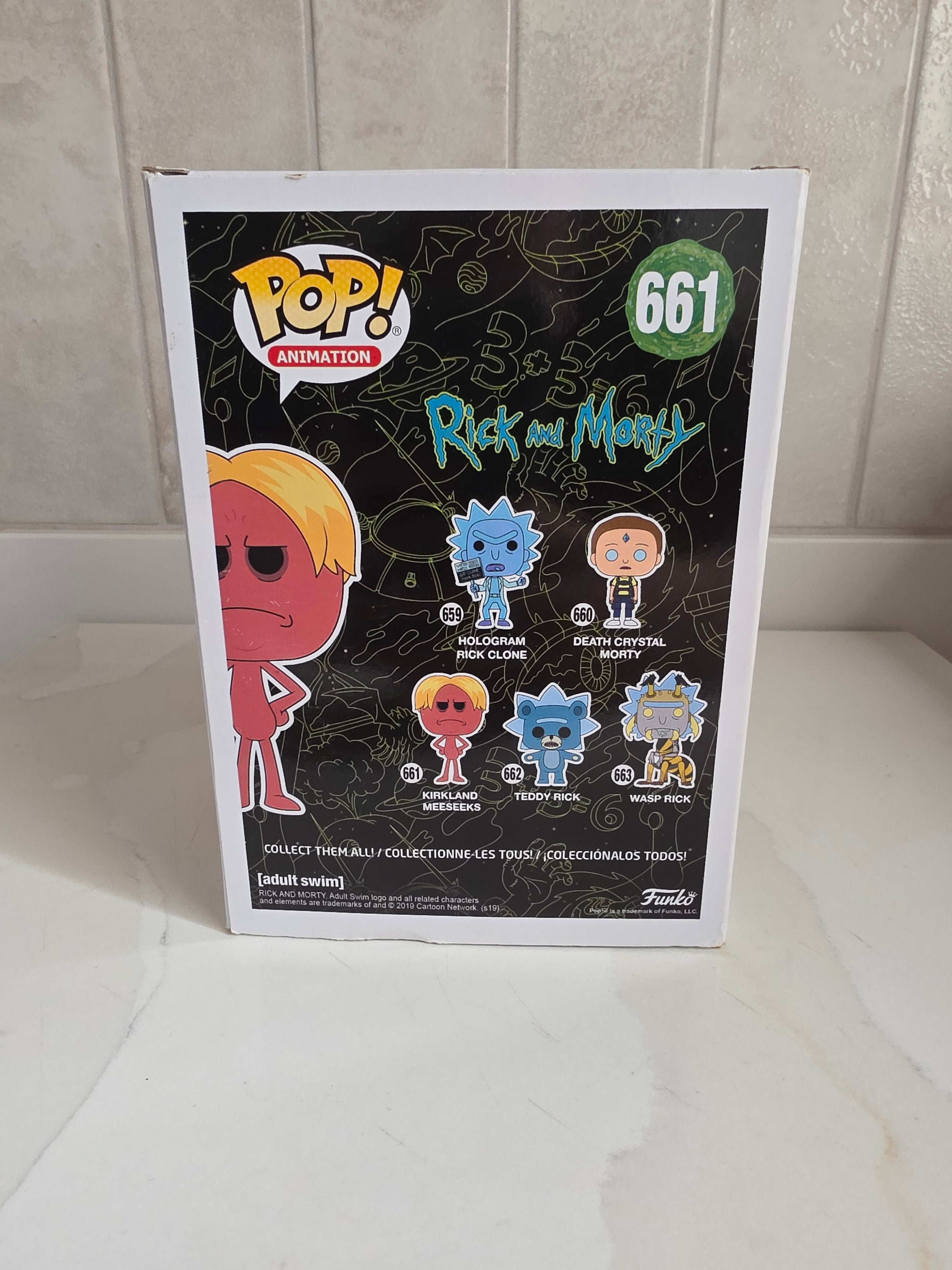 Funko Pop! Rick and Morty Kirkland Meeseeks 661 (pre-owned) - Frog Vault Collectables