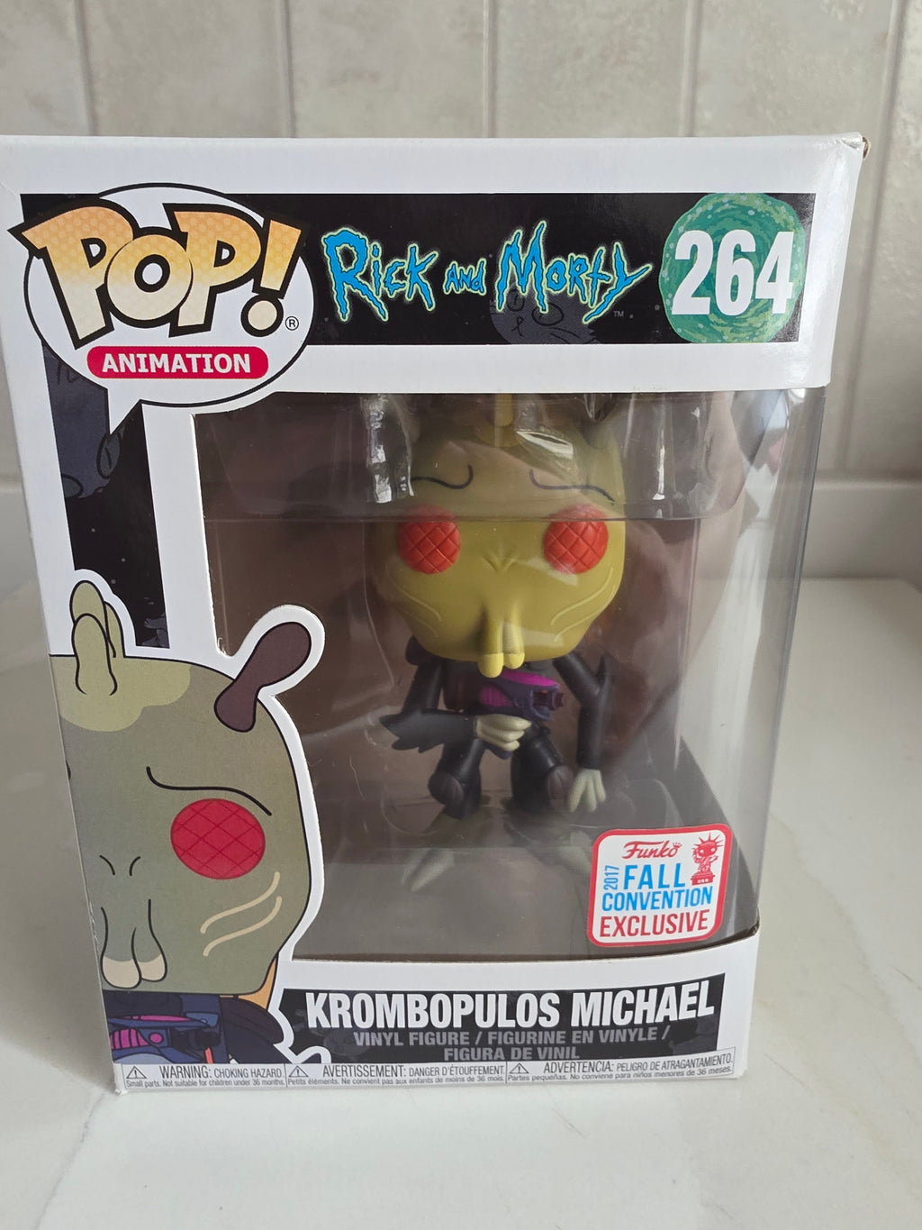 Funko Pop! Rick and Morty Krombopulos Michael (pre-owned) - Frog Vault Collectables