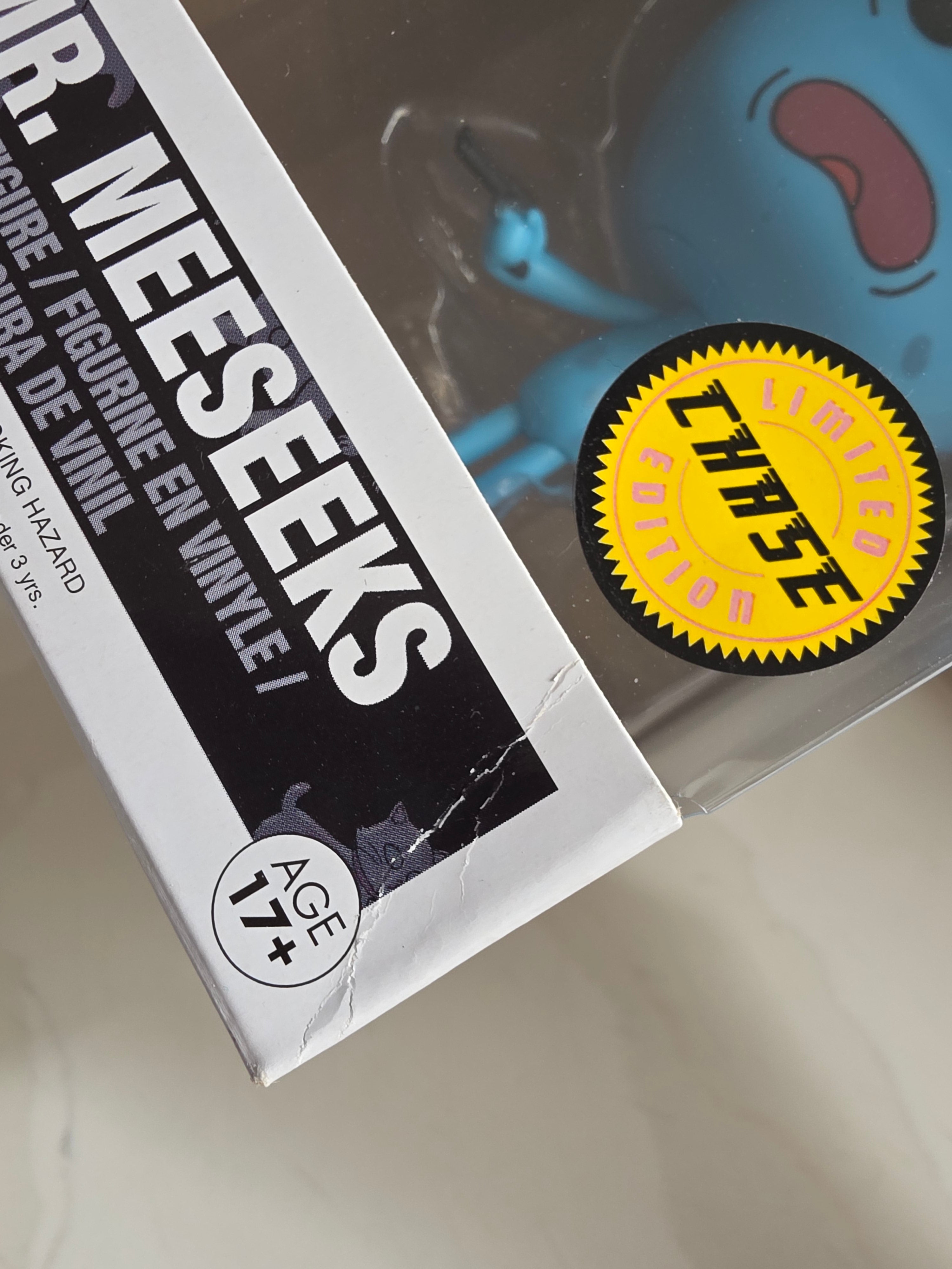 Funko Pop! Rick and Morty Mr. Meeseeks 174 Chase edition (pre-owned) - Frog Vault Collectables