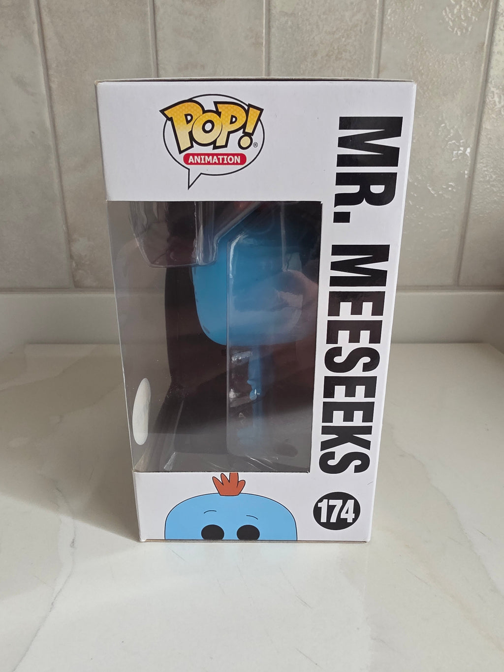 Funko Pop! Rick and Morty Mr. Meeseeks 174 Chase edition (pre-owned) - Frog Vault Collectables