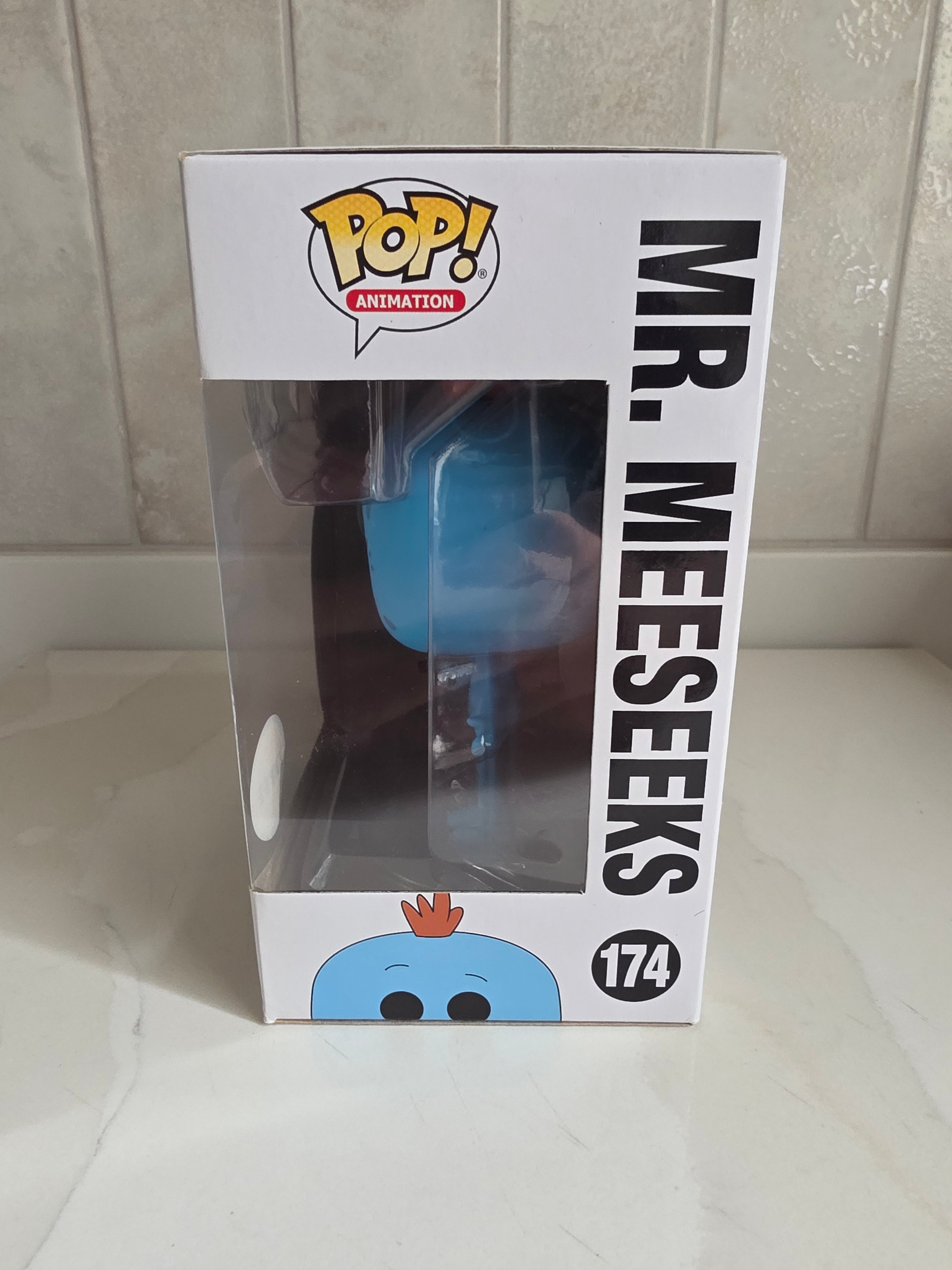 Funko Pop! Rick and Morty Mr. Meeseeks 174 Chase edition (pre-owned) - Frog Vault Collectables