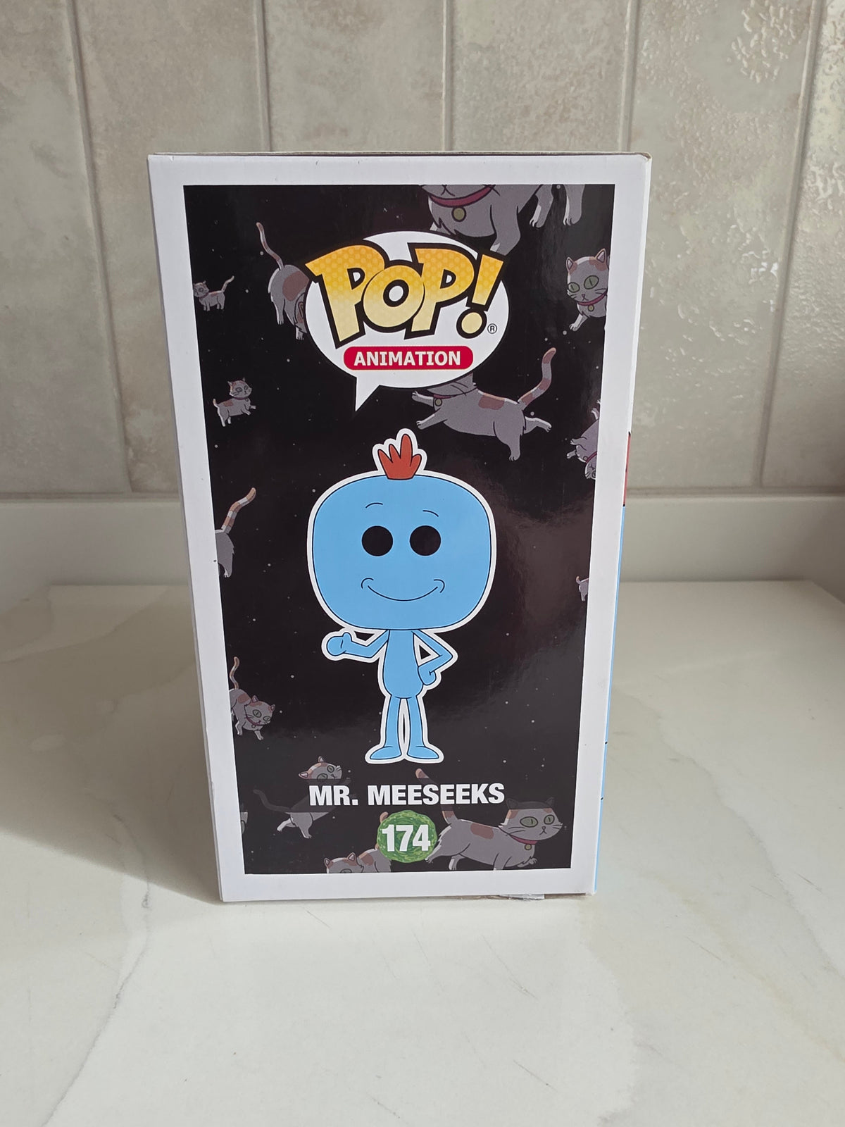 Funko Pop! Rick and Morty Mr. Meeseeks 174 Chase edition (pre-owned) - Frog Vault Collectables