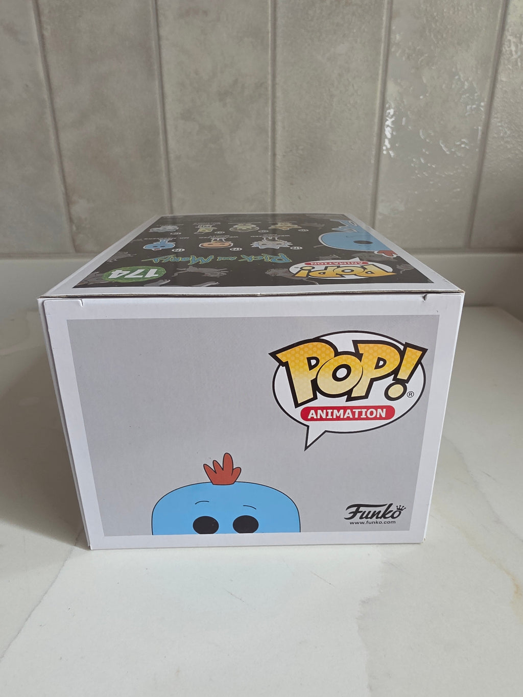 Funko Pop! Rick and Morty Mr. Meeseeks 174 Chase edition (pre-owned) - Frog Vault Collectables