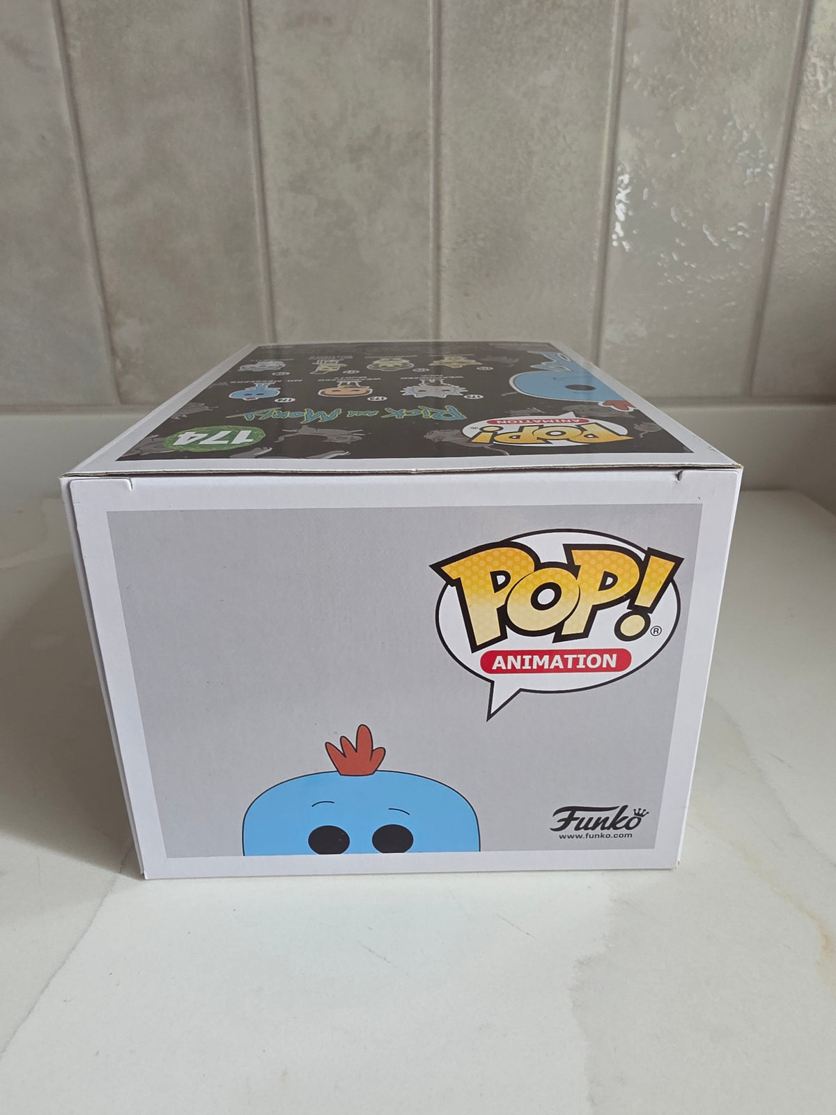 Funko Pop! Rick and Morty Mr. Meeseeks 174 Chase edition (pre-owned) - Frog Vault Collectables