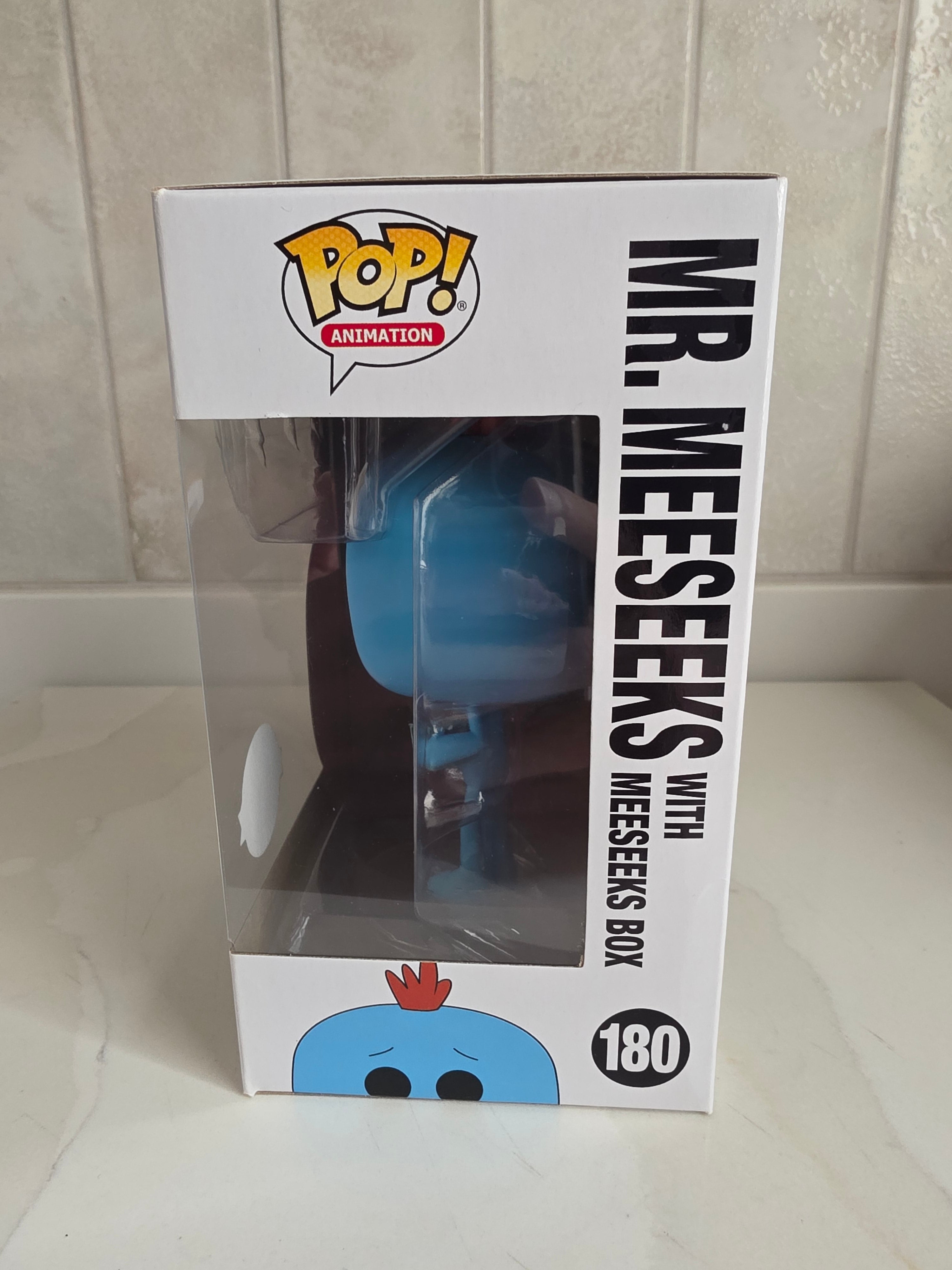Funko Pop! Rick and Morty Mr. Meeseeks with meeseeks box 180 (pre-owned) - Frog Vault Collectables