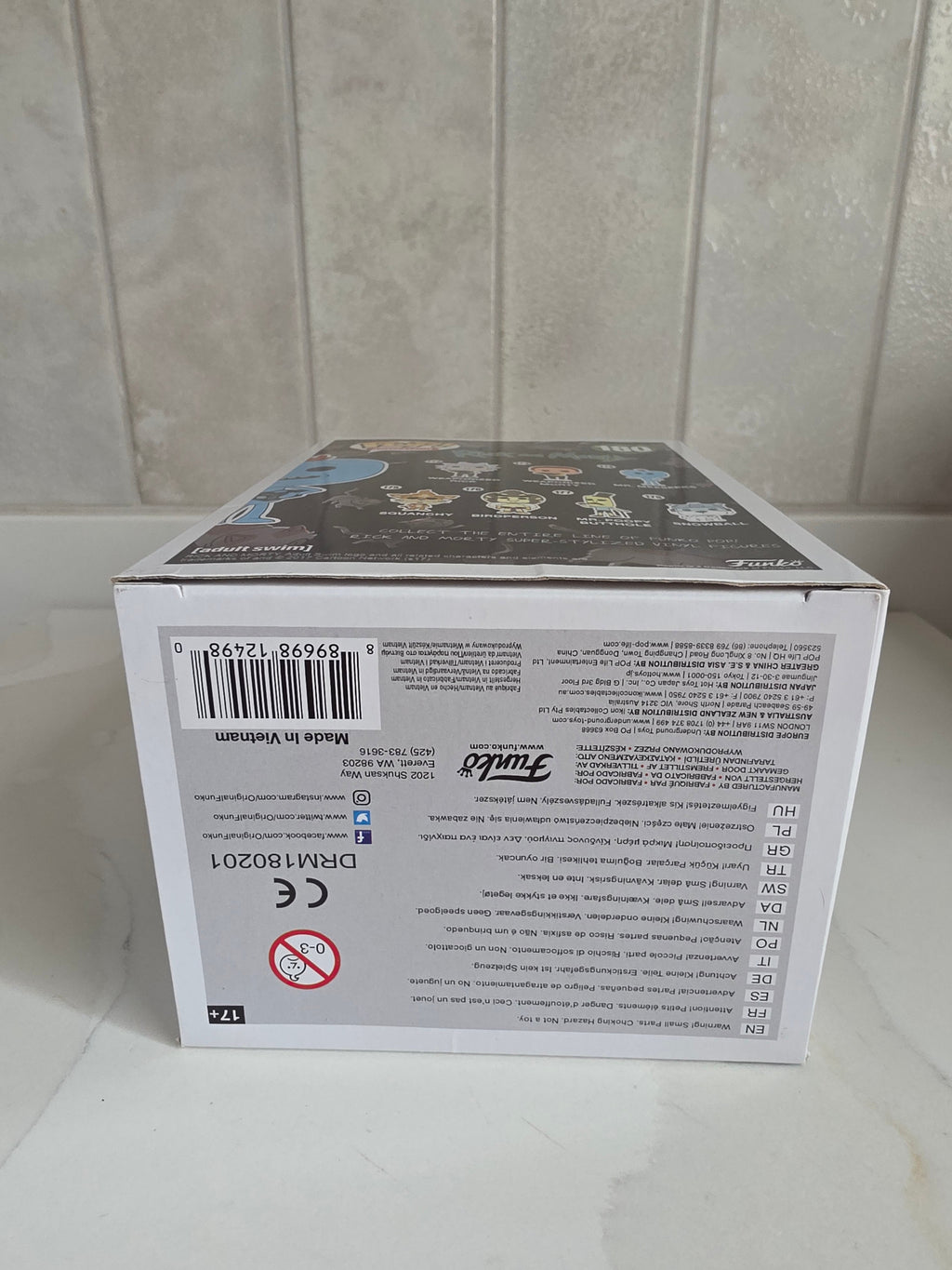 Funko Pop! Rick and Morty Mr. Meeseeks with meeseeks box 180 (pre-owned) - Frog Vault Collectables