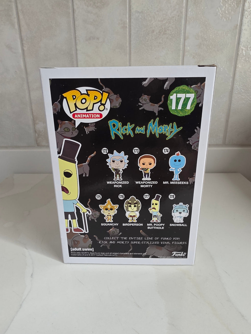 Funko Pop! Rick and Morty Mr. Poppy Butthole 177 (pre-owned) - Frog Vault Collectables