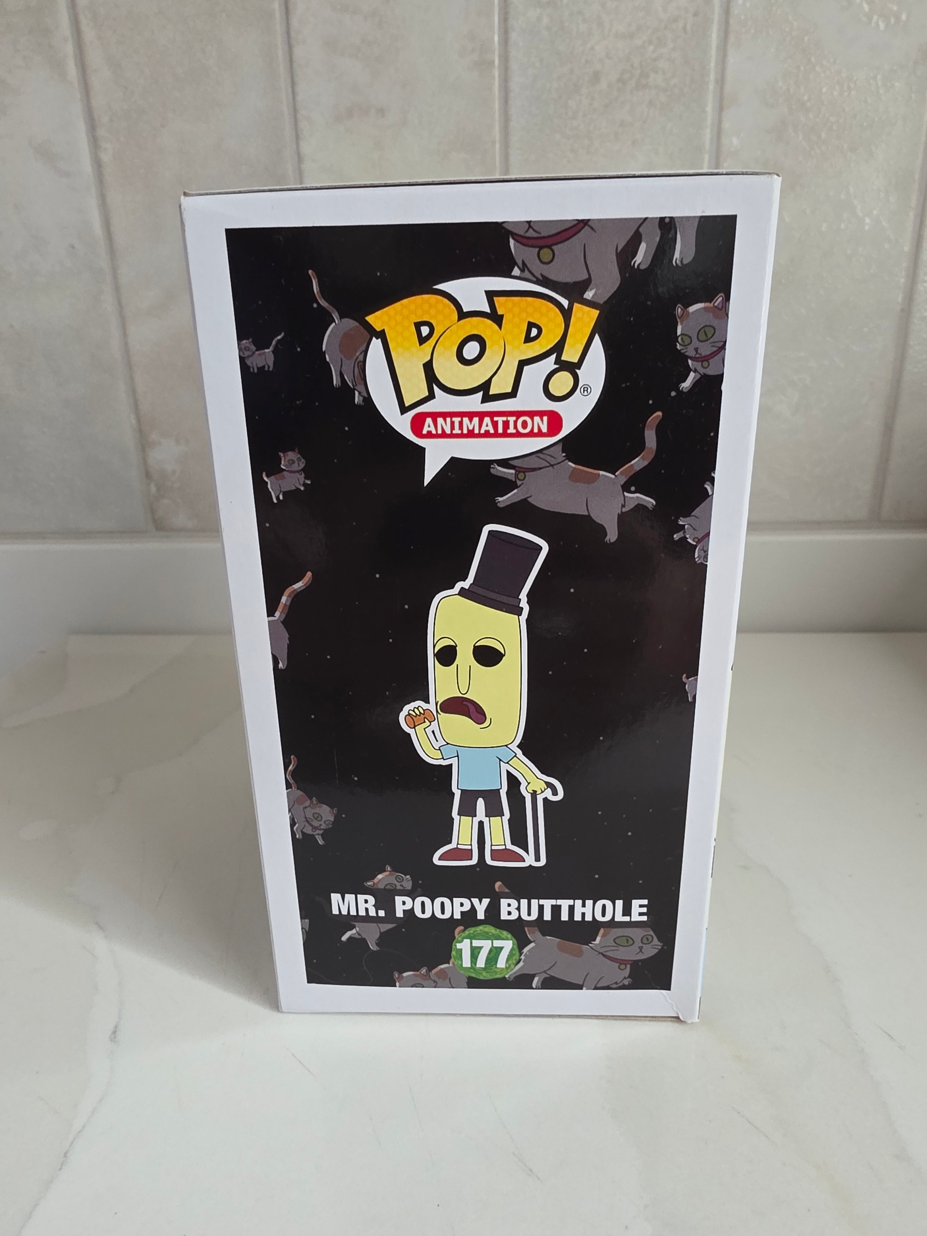 Funko Pop! Rick and Morty Mr. Poppy Butthole 177 (pre-owned) - Frog Vault Collectables