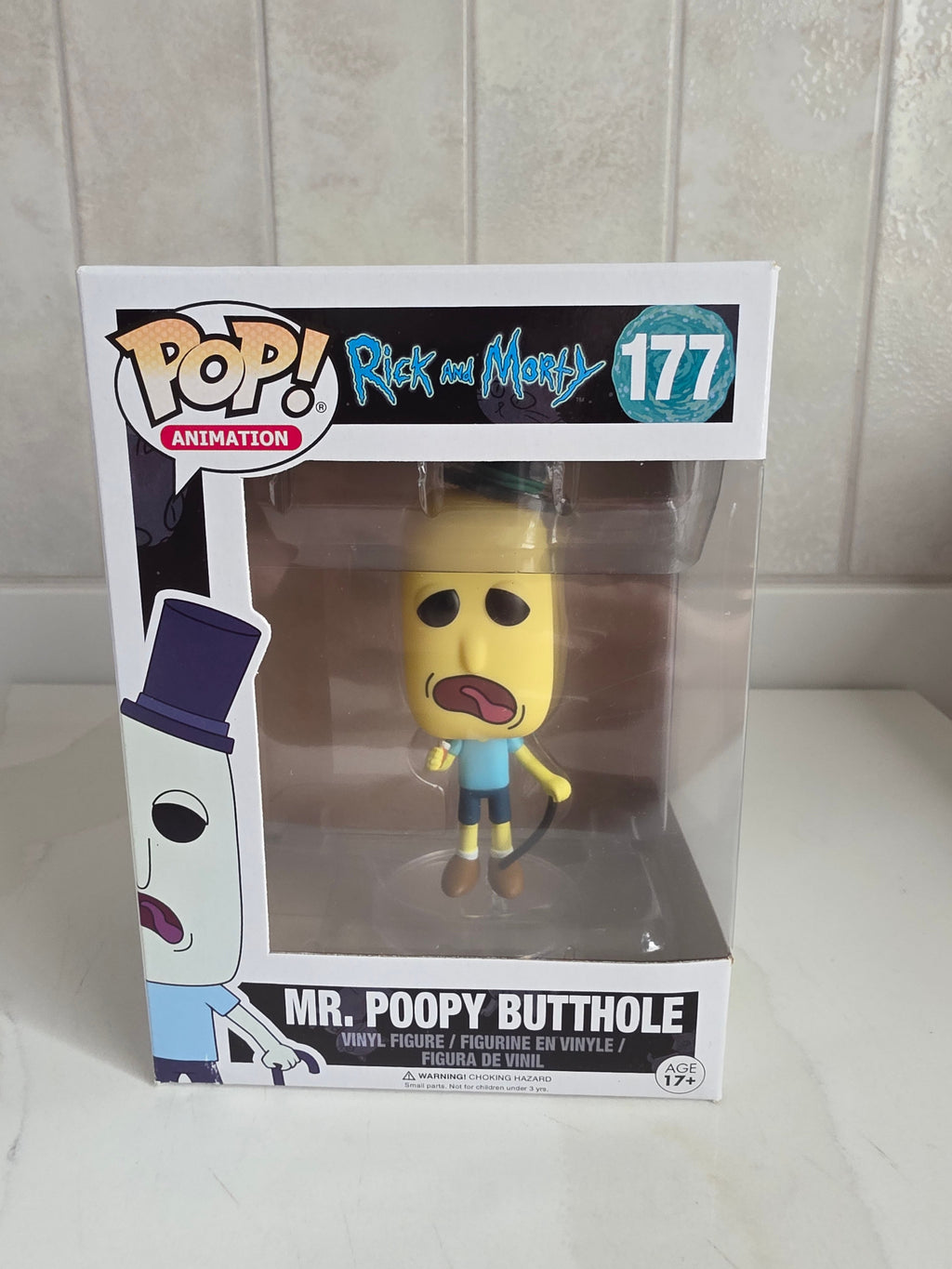 Funko Pop! Rick and Morty Mr. Poppy Butthole 177 (pre-owned) - Frog Vault Collectables