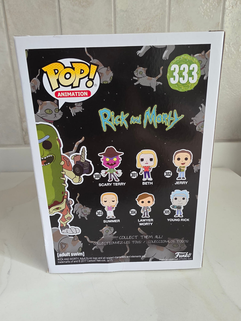 Funko Pop! Rick and Morty Pickle Rick 333 (pre-owned) - Frog Vault Collectables
