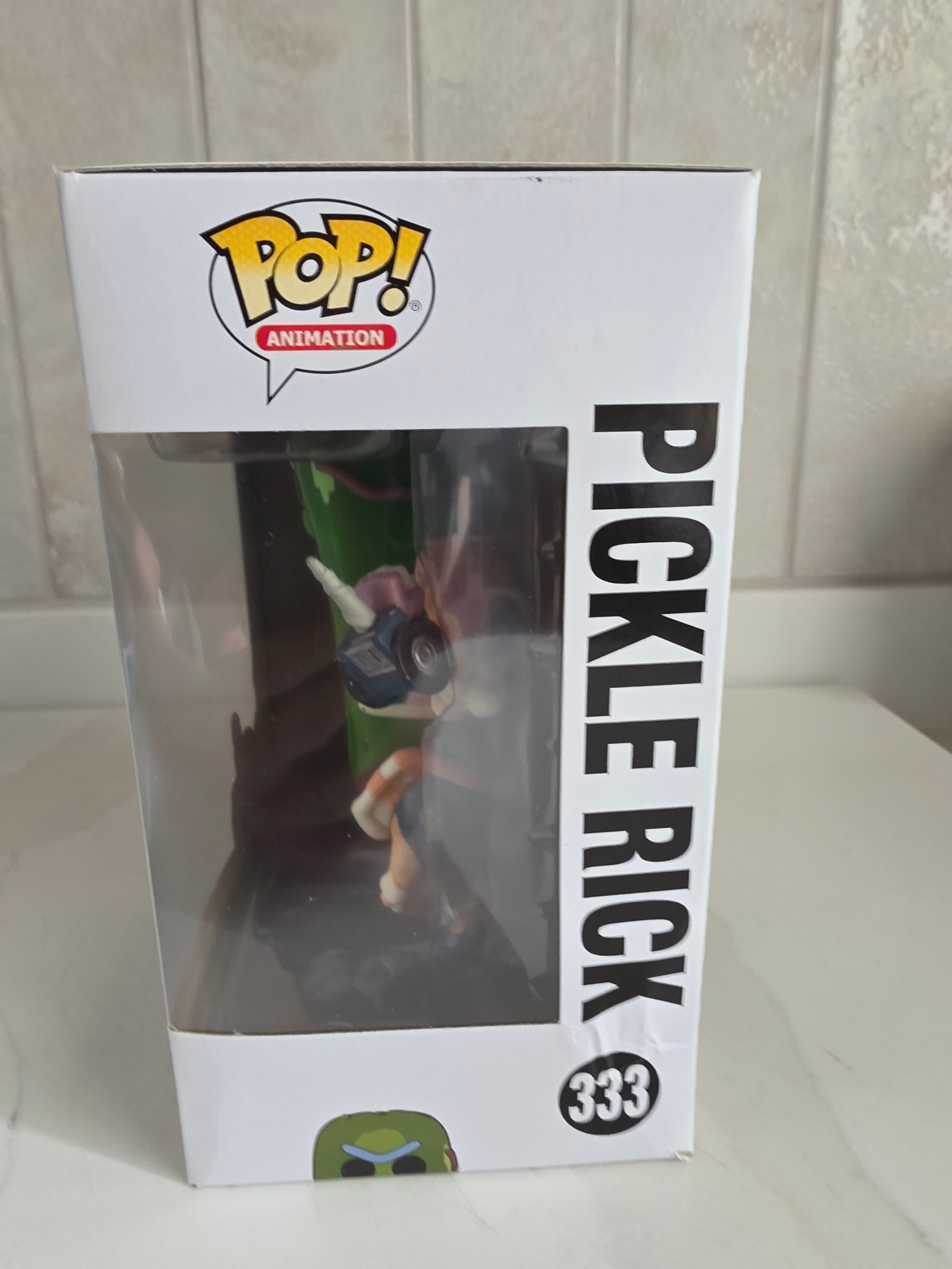 Funko Pop! Rick and Morty Pickle Rick 333 (pre-owned) - Frog Vault Collectables