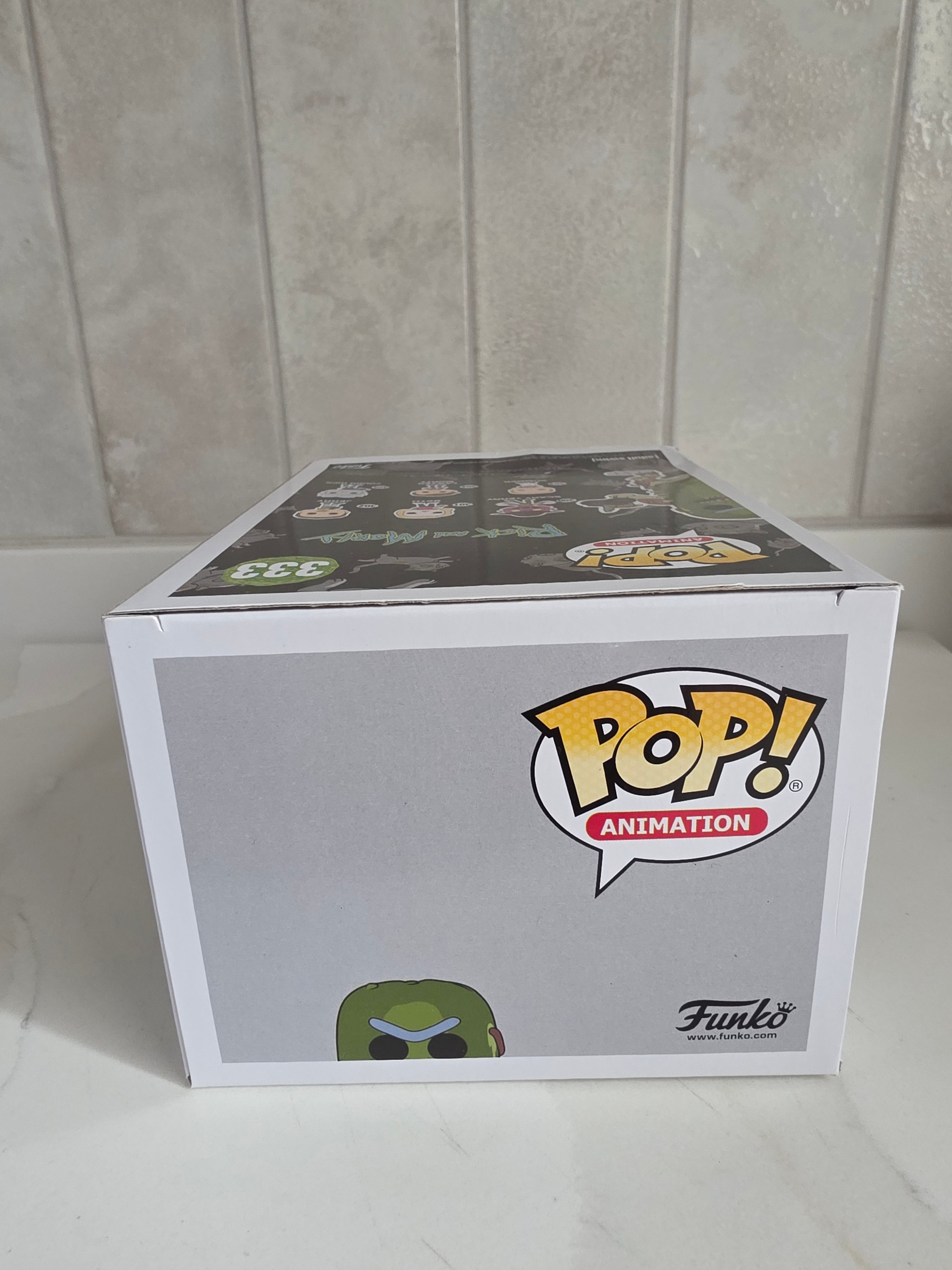 Funko Pop! Rick and Morty Pickle Rick 333 (pre-owned) - Frog Vault Collectables