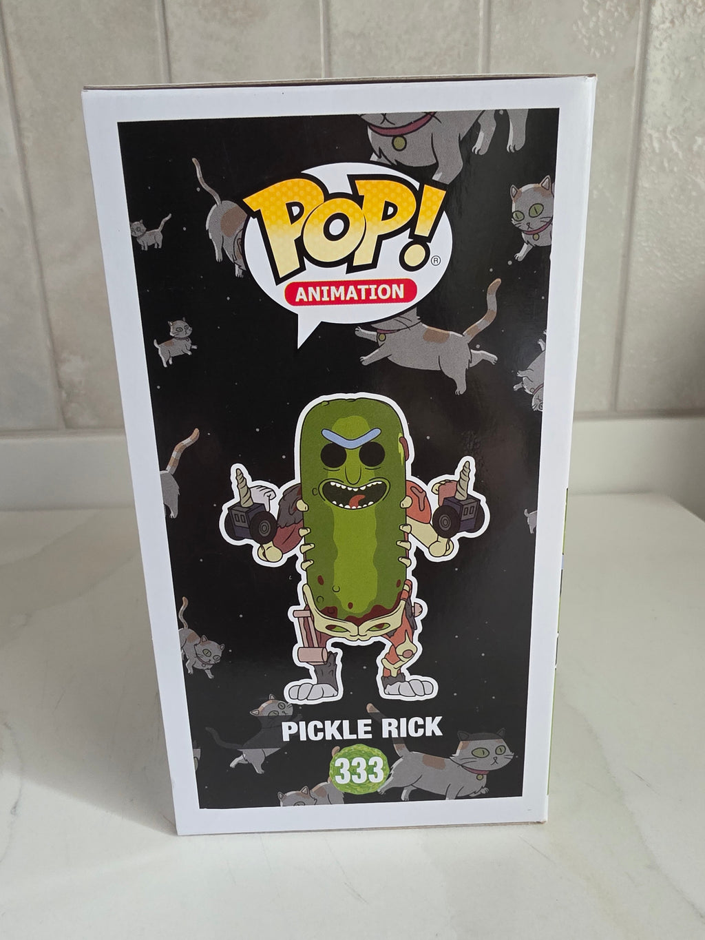 Funko Pop! Rick and Morty Pickle Rick 333 (pre-owned) - Frog Vault Collectables