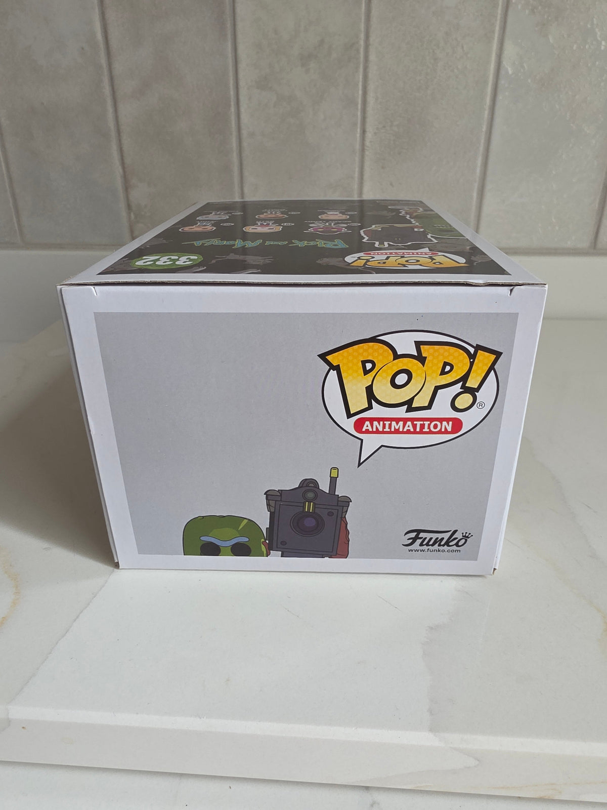 Funko Pop! Rick and Morty Pickle Rick (with laser) 332 (pre-owned) - Frog Vault Collectables