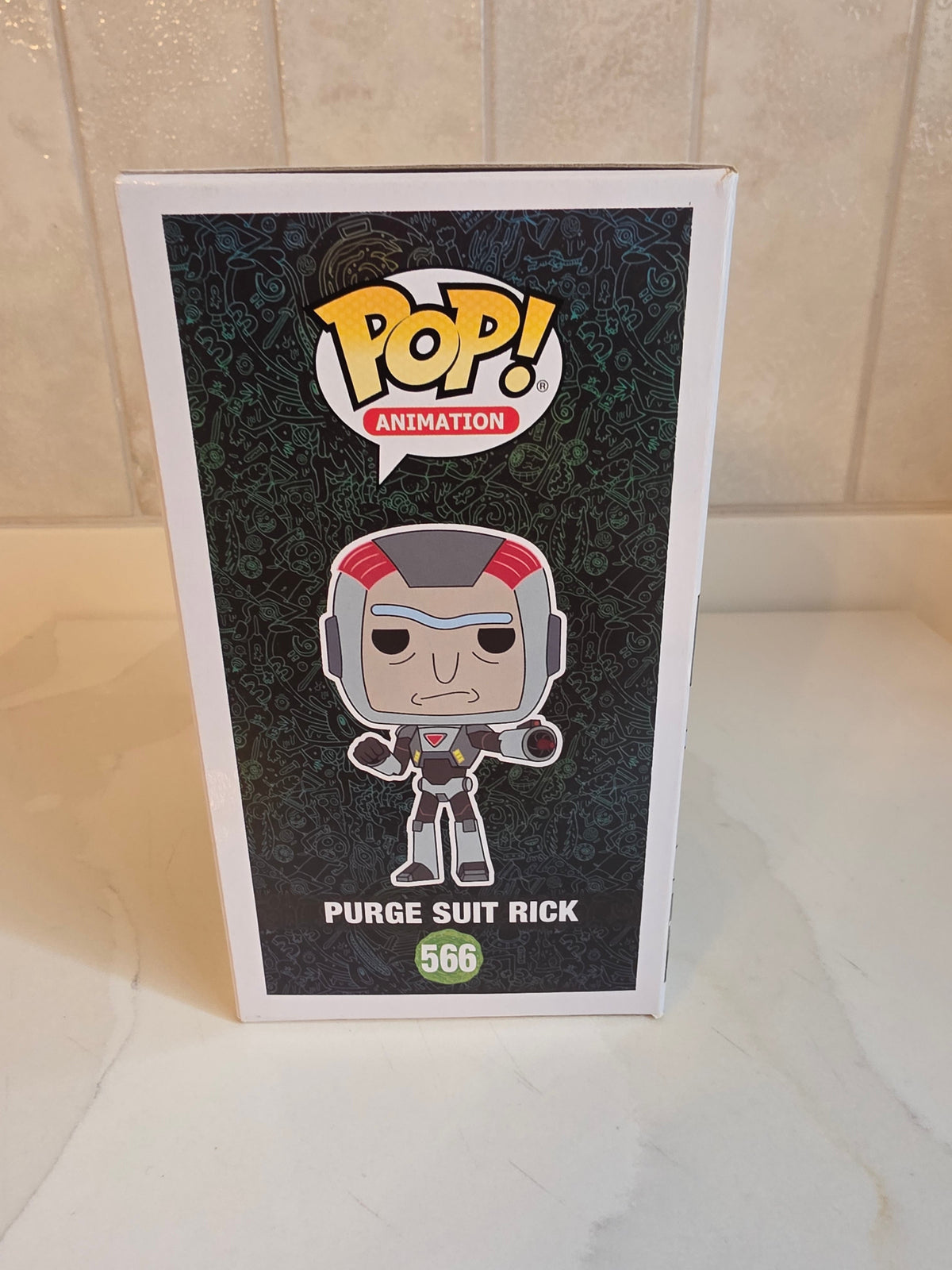 Funko Pop! Rick and Morty Purge Suit Rick 566 (pre-owned) - Frog Vault Collectables
