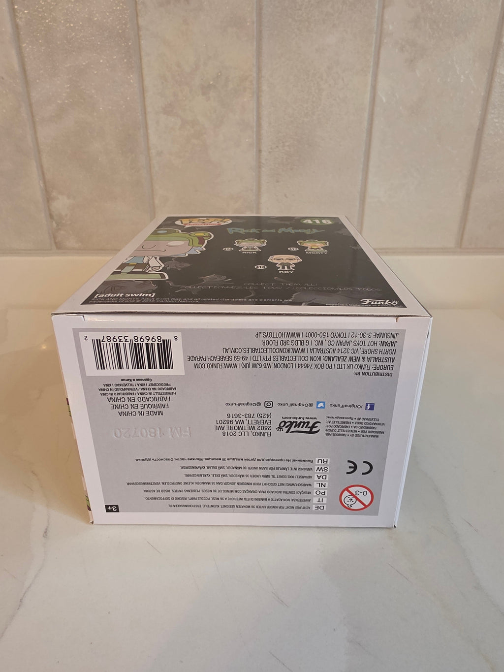 Funko Pop! Rick and Morty Rick 416 (pre-owned) - Frog Vault Collectables