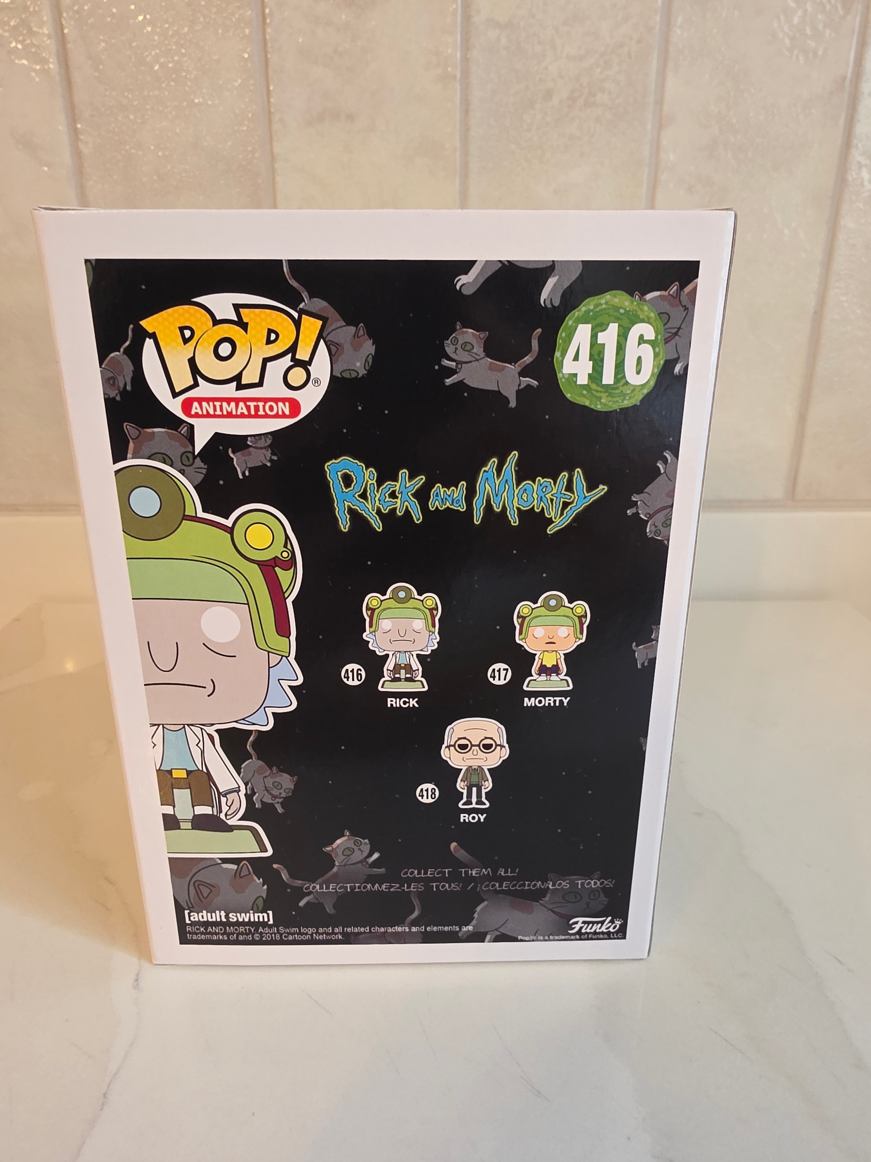 Funko Pop! Rick and Morty Rick 416 (pre-owned) - Frog Vault Collectables