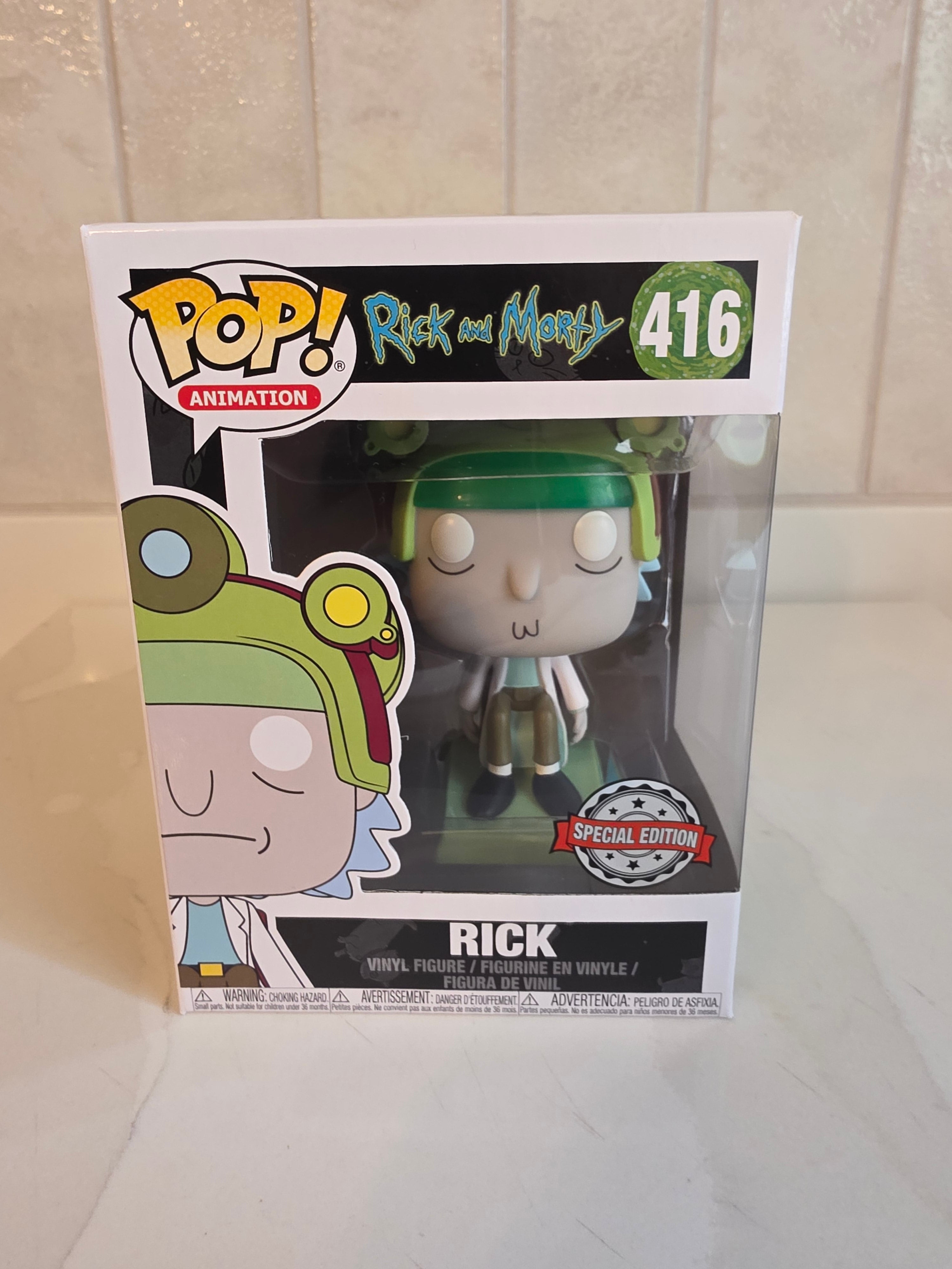 Funko Pop! Rick and Morty Rick 416 (pre-owned) - Frog Vault Collectables