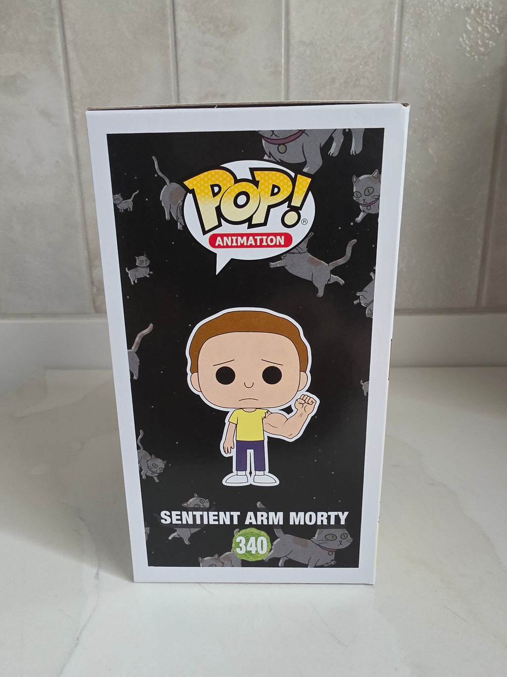 Funko Pop! Rick and Morty Sentient Arm Morty 340 chase edition (pre-owned) - Frog Vault Collectables