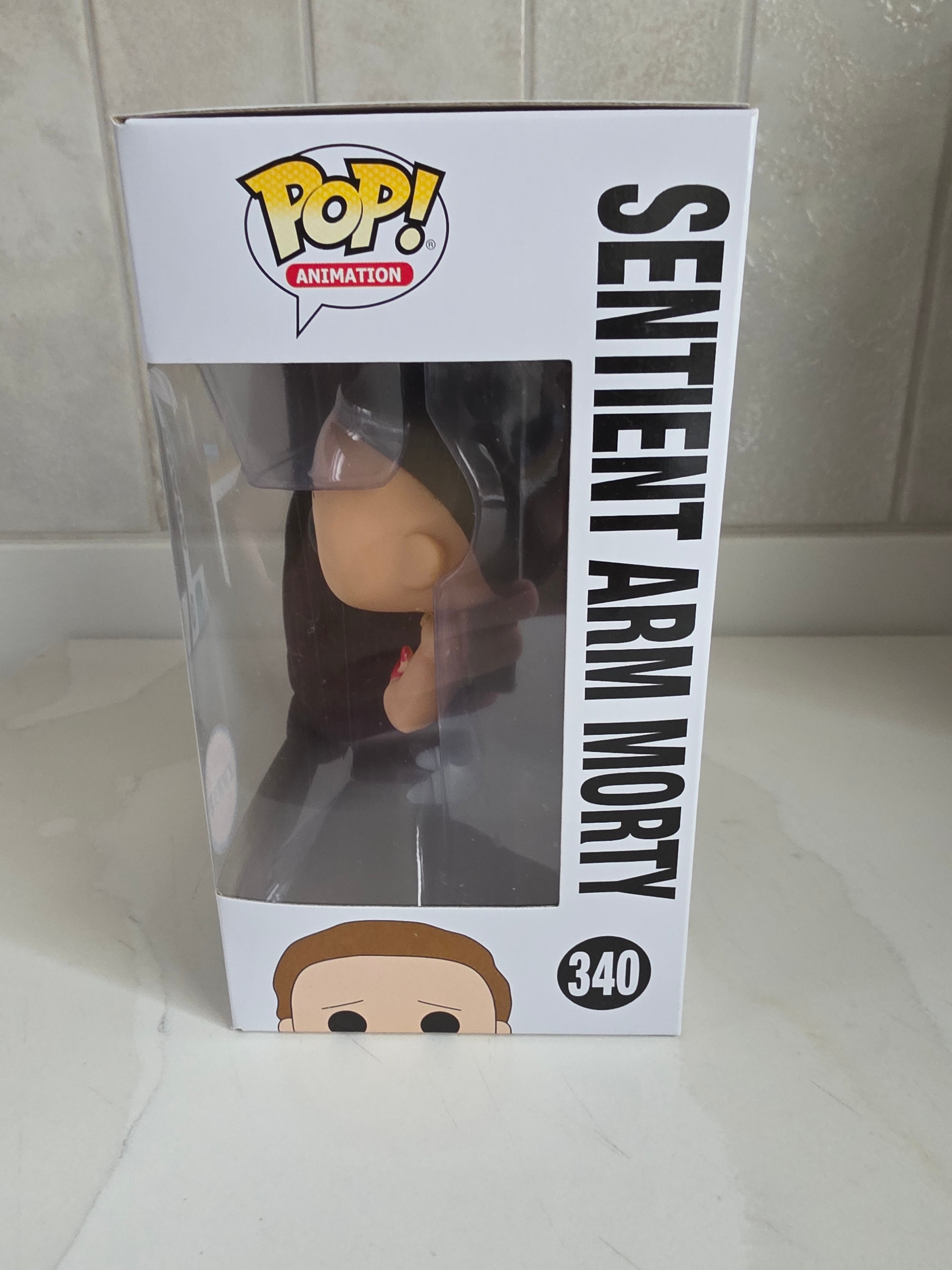 Funko Pop! Rick and Morty Sentient Arm Morty 340 chase edition (pre-owned) - Frog Vault Collectables