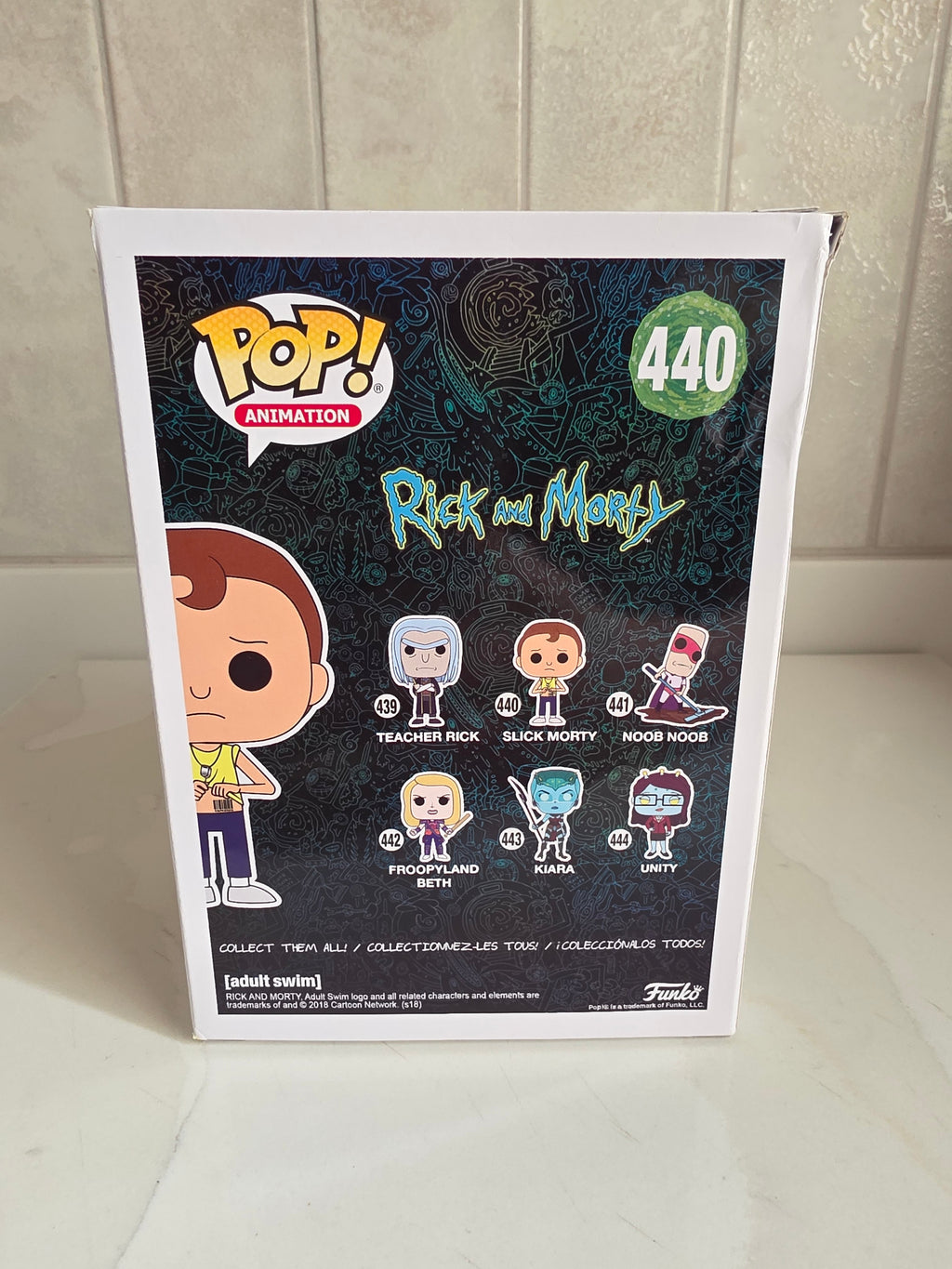 Funko Pop! Rick and Morty Slick Morty 440 (pre-owned) - Frog Vault Collectables