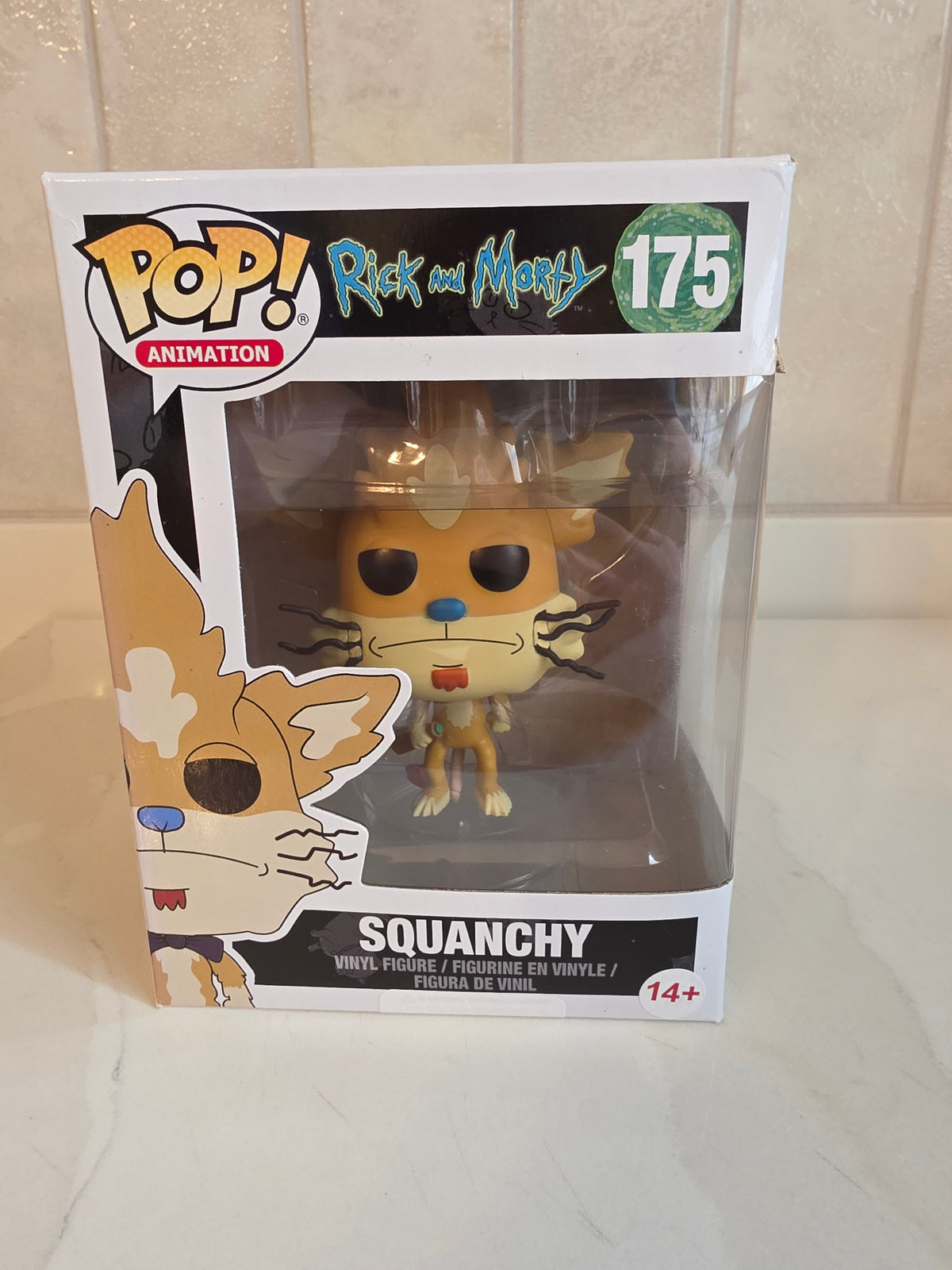 Funko Pop! Rick and Morty Squanchy 175 (pre-owned) - Frog Vault Collectables