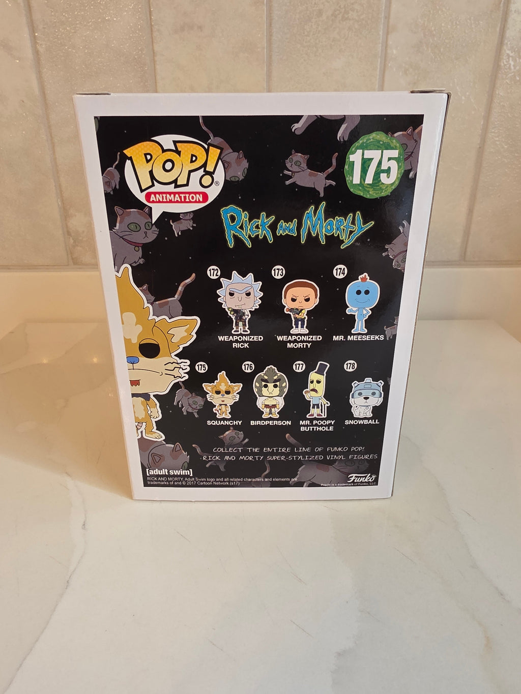 Funko Pop! Rick and Morty Squanchy 175 (pre-owned) - Frog Vault Collectables